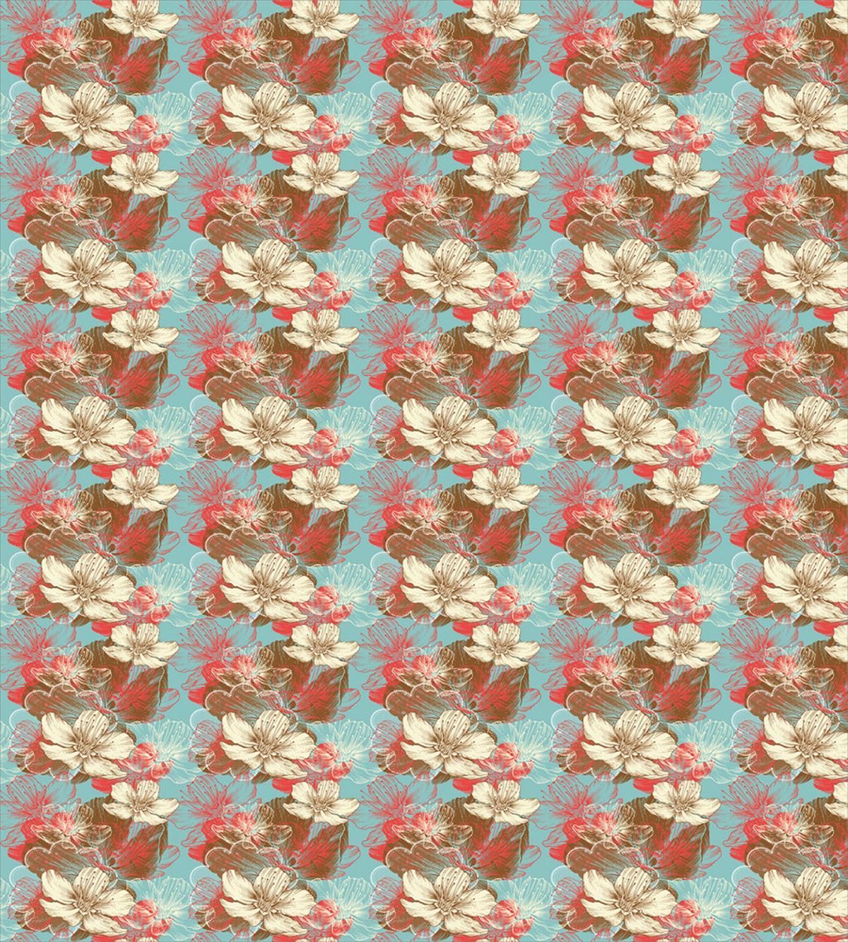 Vintage Floral Romance — Pattern