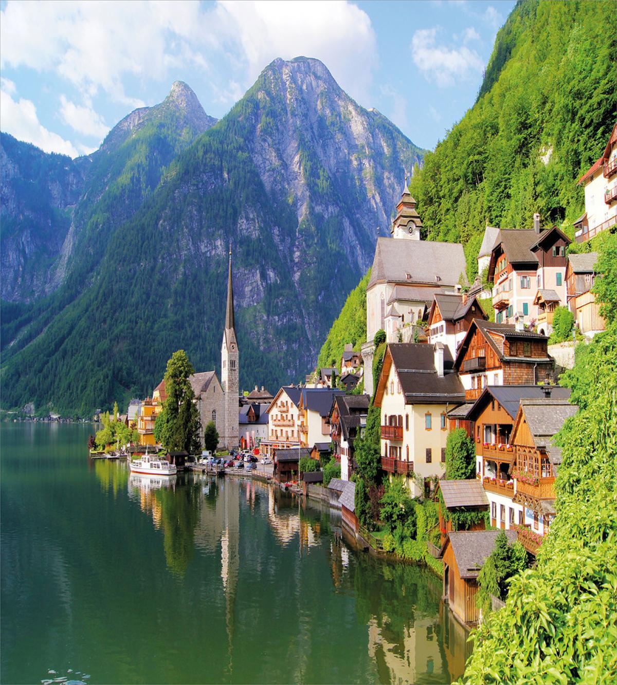 Alps Village Small Town — Pattern