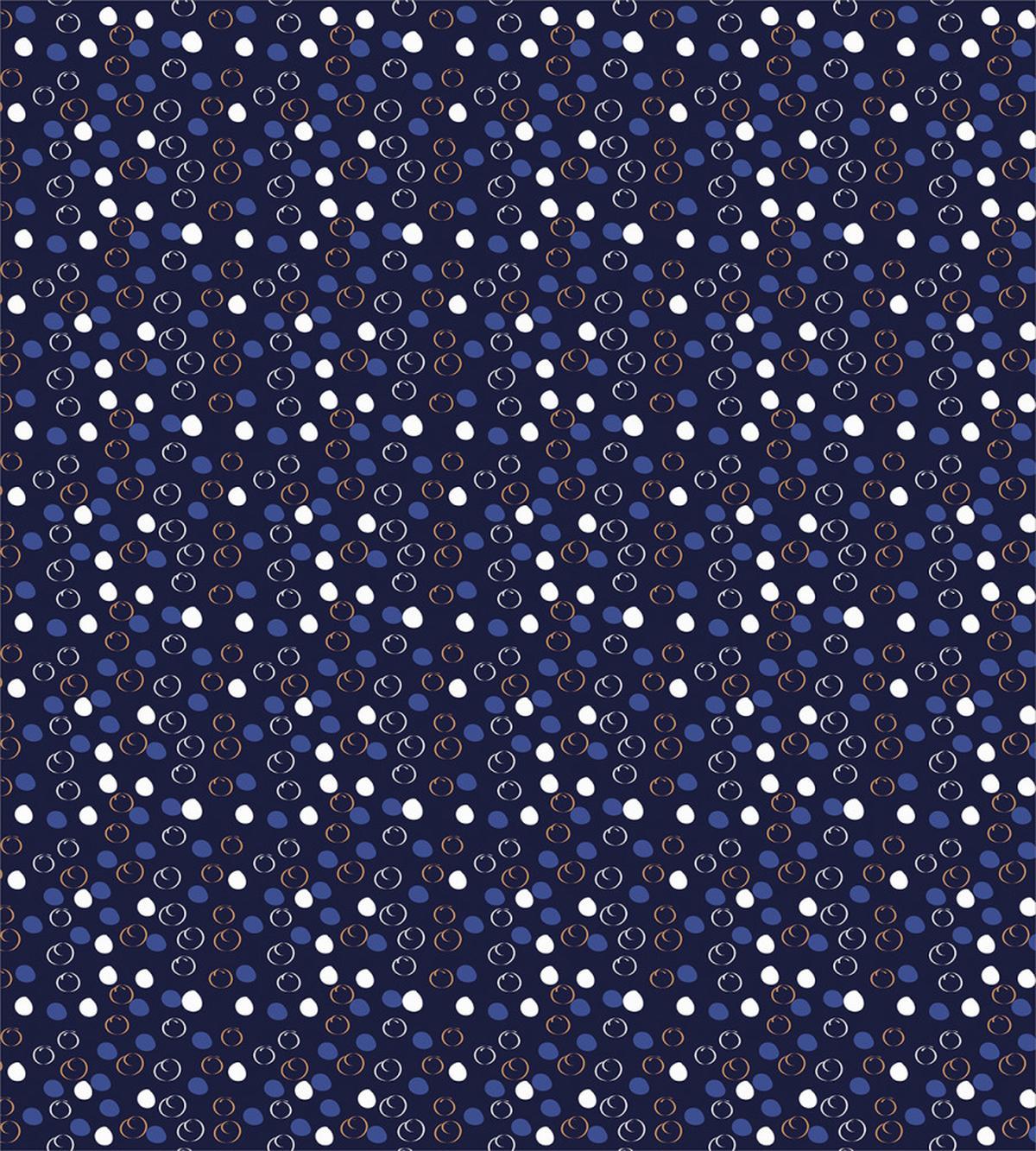 Circles and Dots Aqua — Pattern