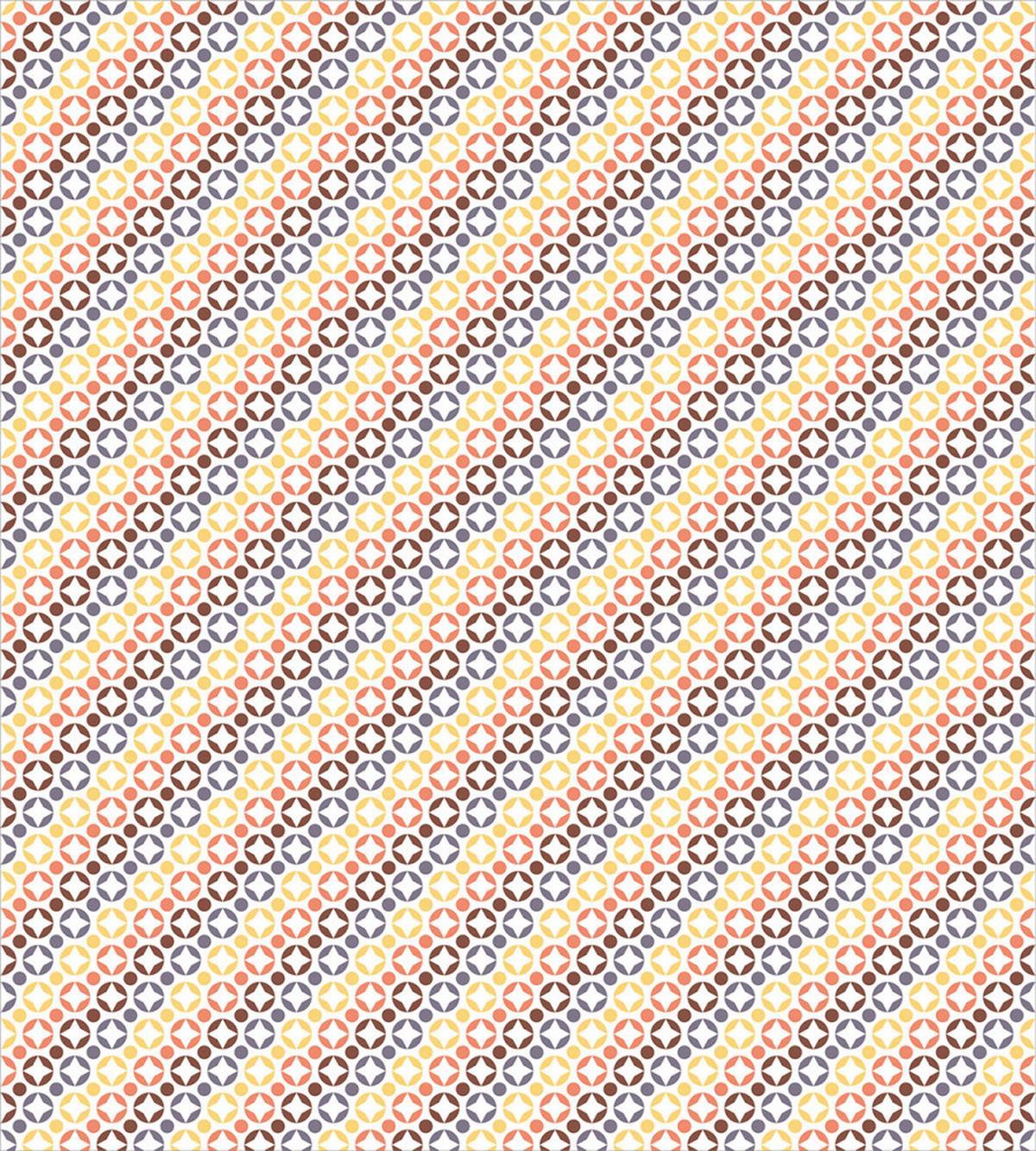 Colorful Circles Stars — Pattern