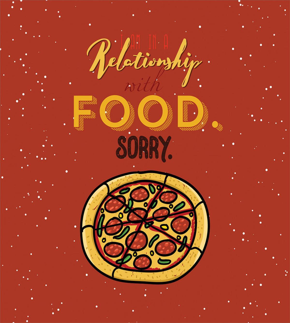 Pizza Relationship with Food — Pattern