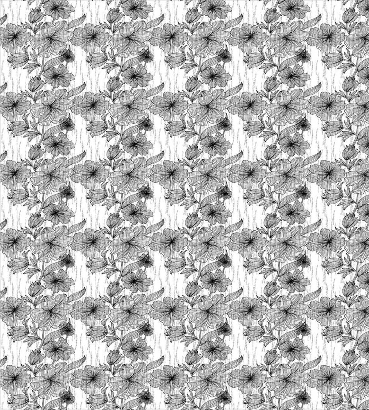 Hand Drawn Line Art Design — Pattern