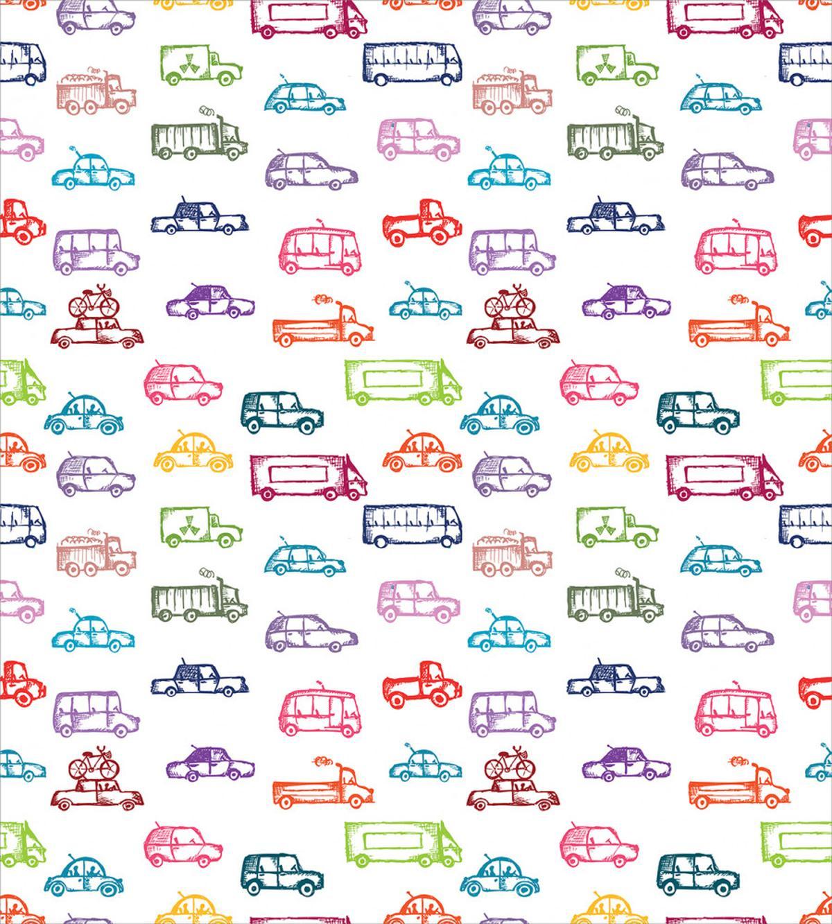 Various Vehicles Bus Truck — Pattern