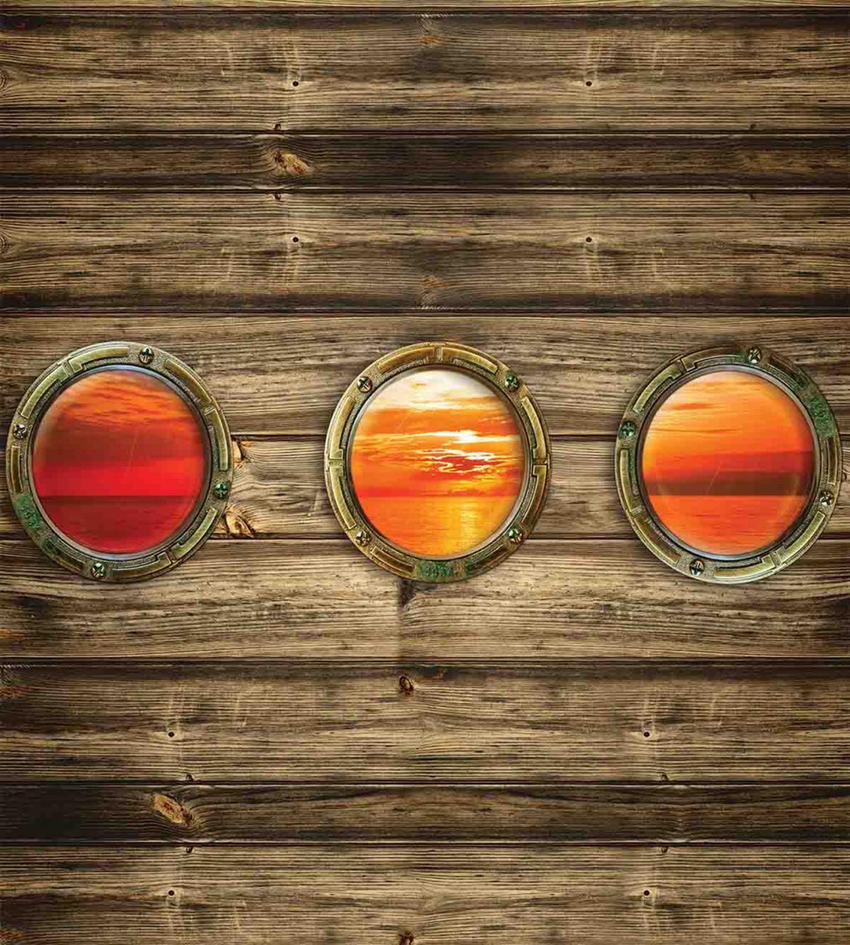 Rustic Wooden Ship — Pattern
