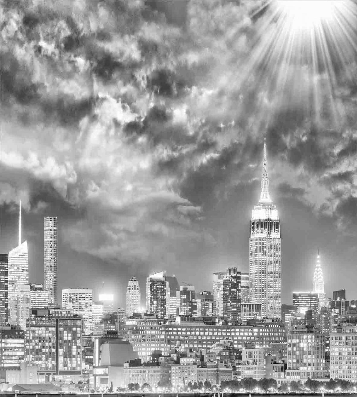 NYC Dramatic Skyline — Pattern