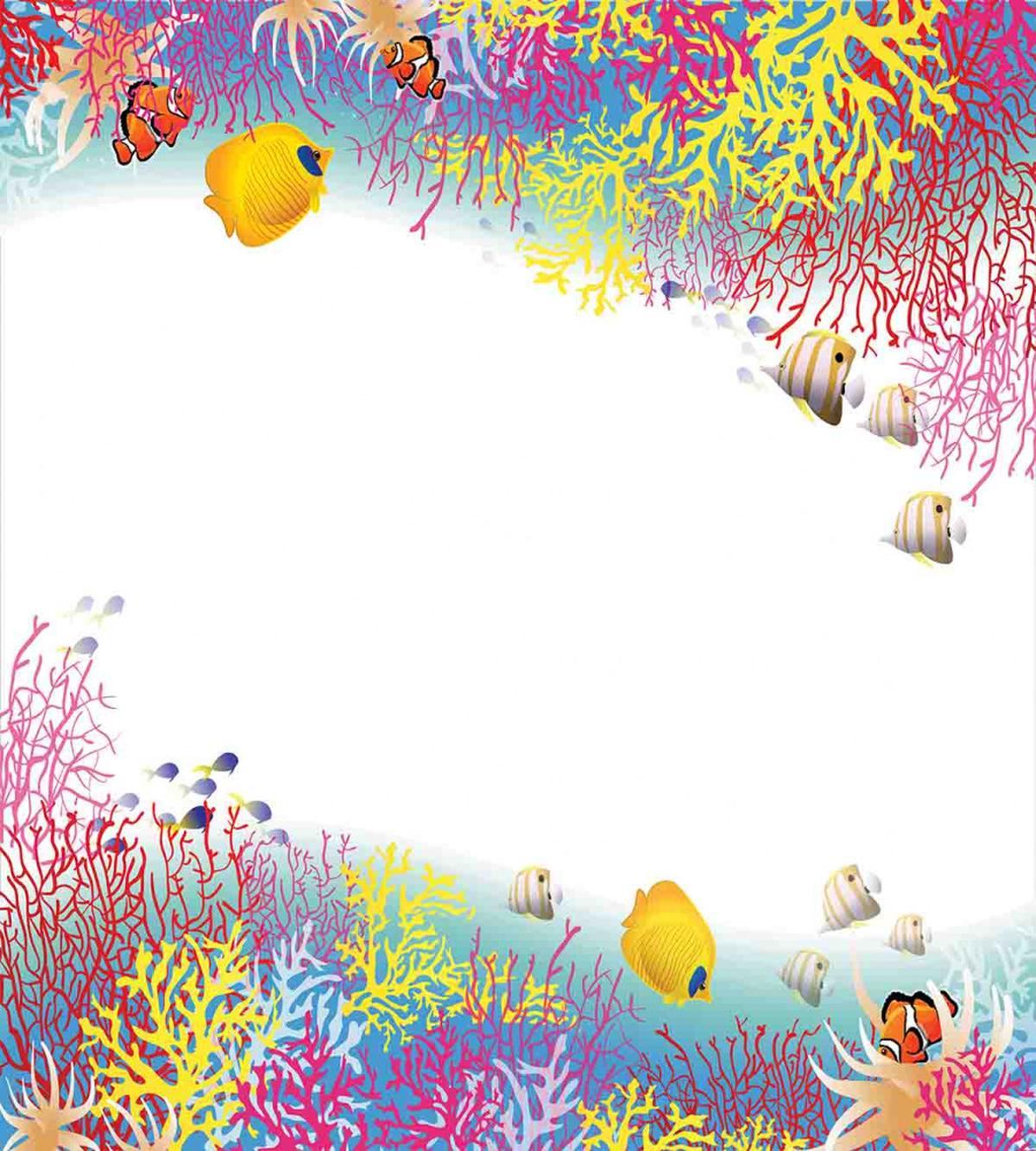 Aquatic Animals Fish — Pattern