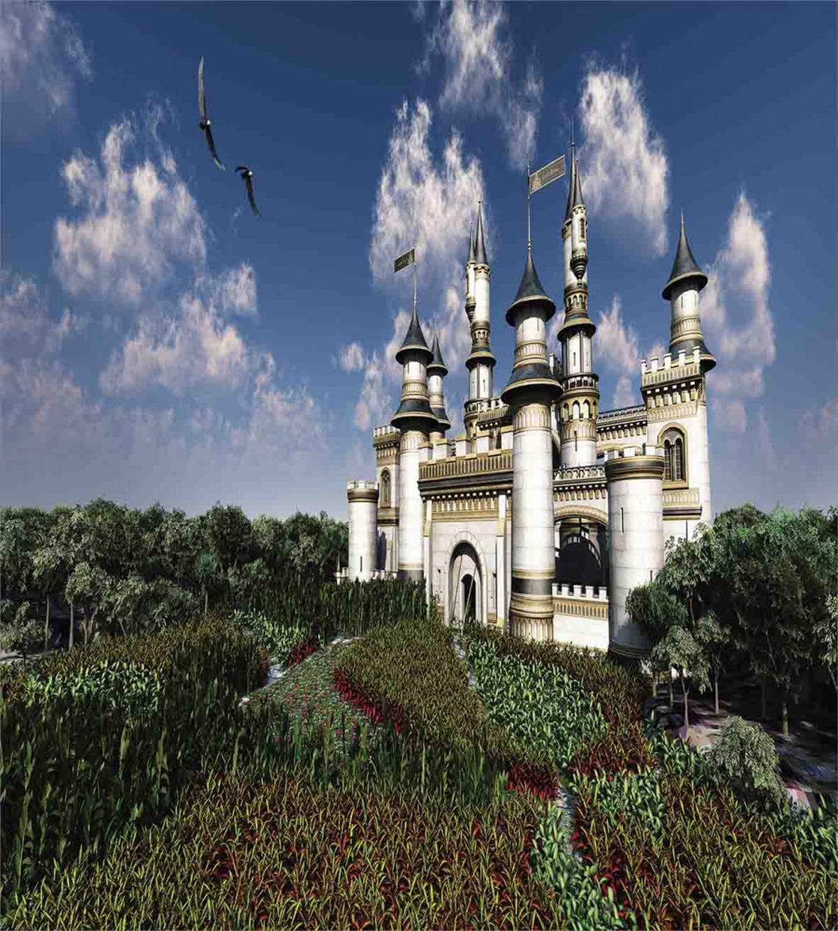 Eagles and a Castle — Pattern