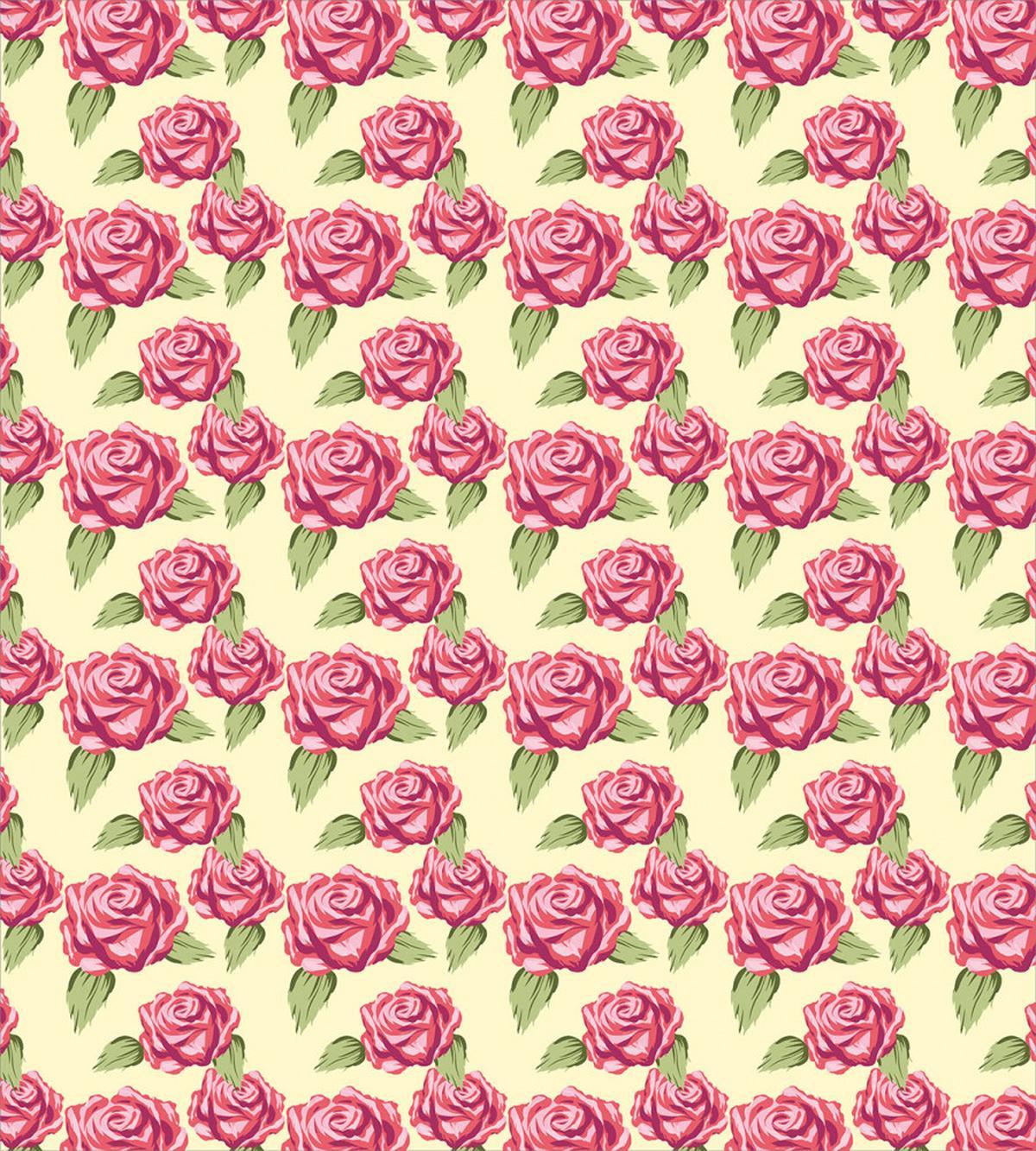 Romantic Concept Soft Flowers — Pattern