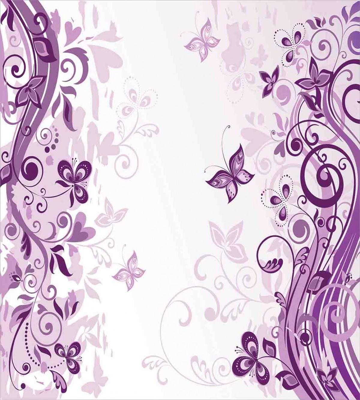 Swirling Flowers Wild — Pattern