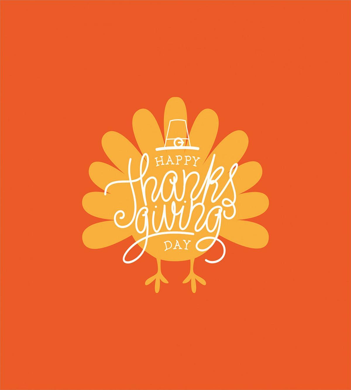 Poultry Silhouette Fall — Pattern