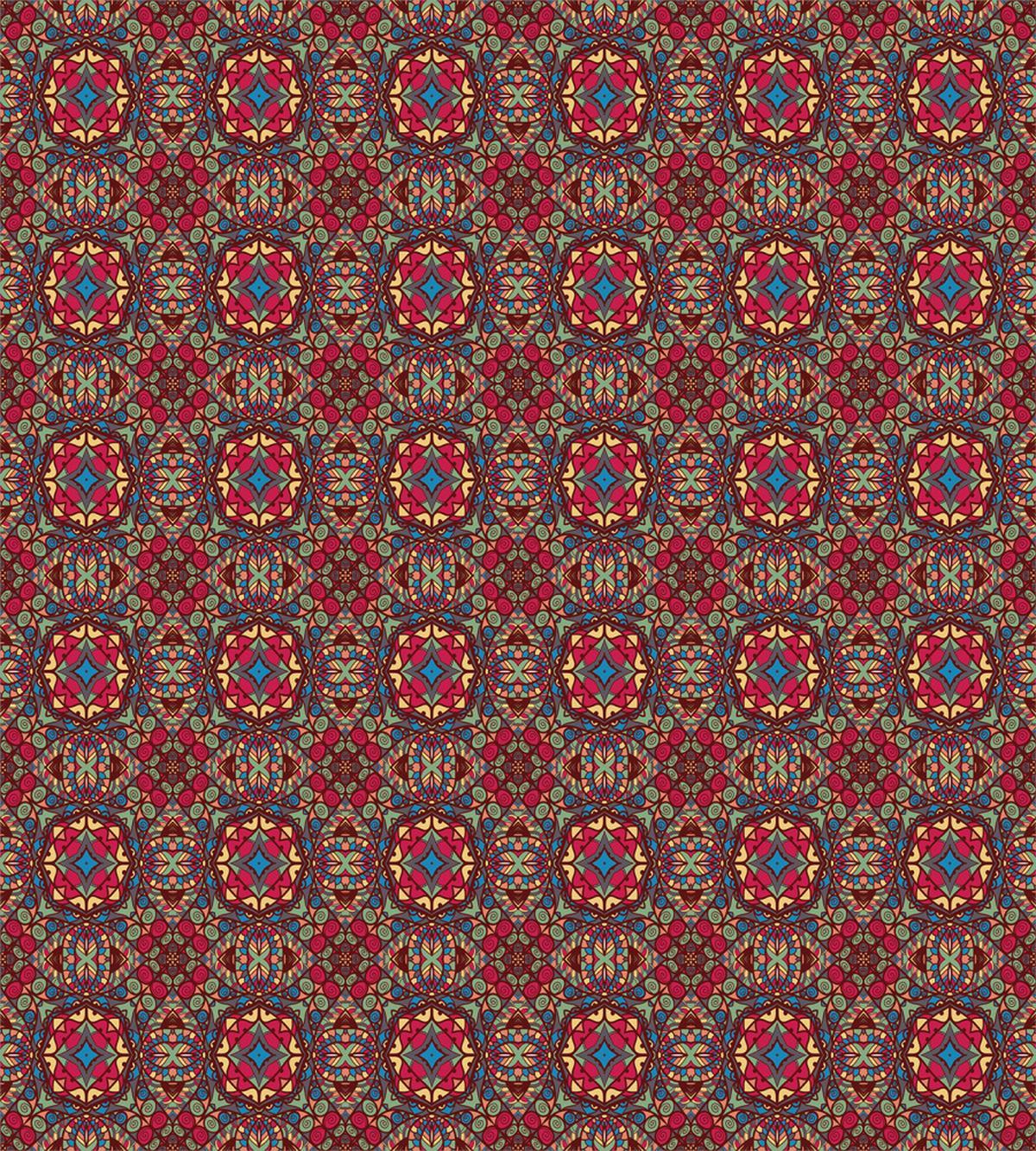 Vivid Oriental East — Pattern