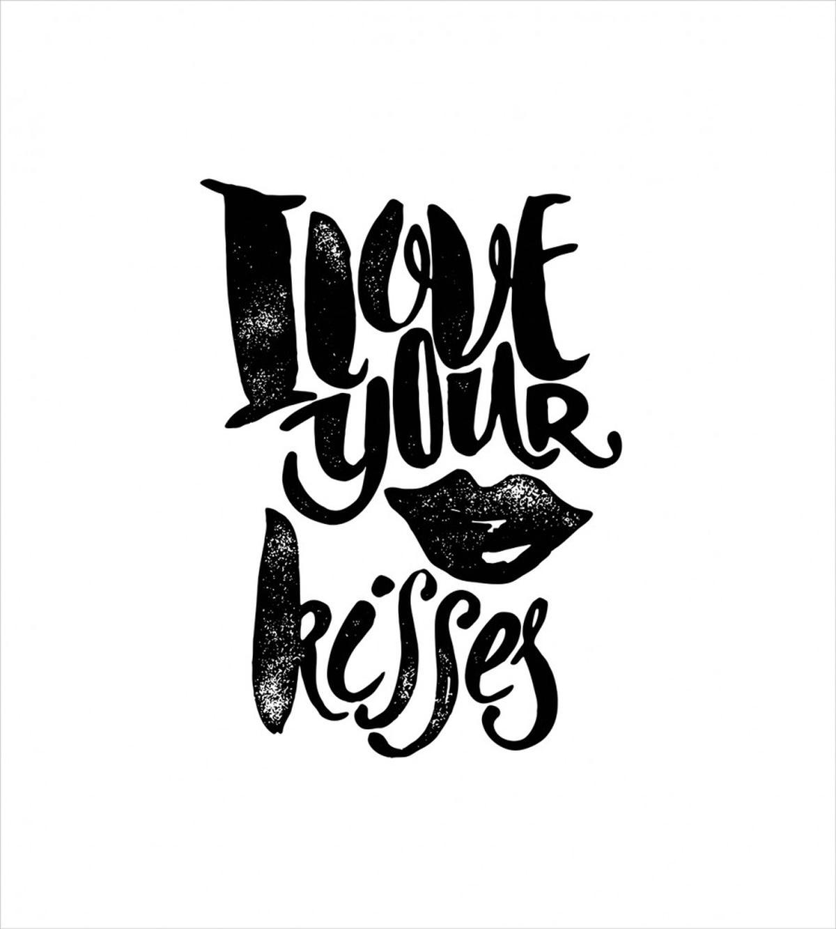 I Love Your Kisses — Pattern