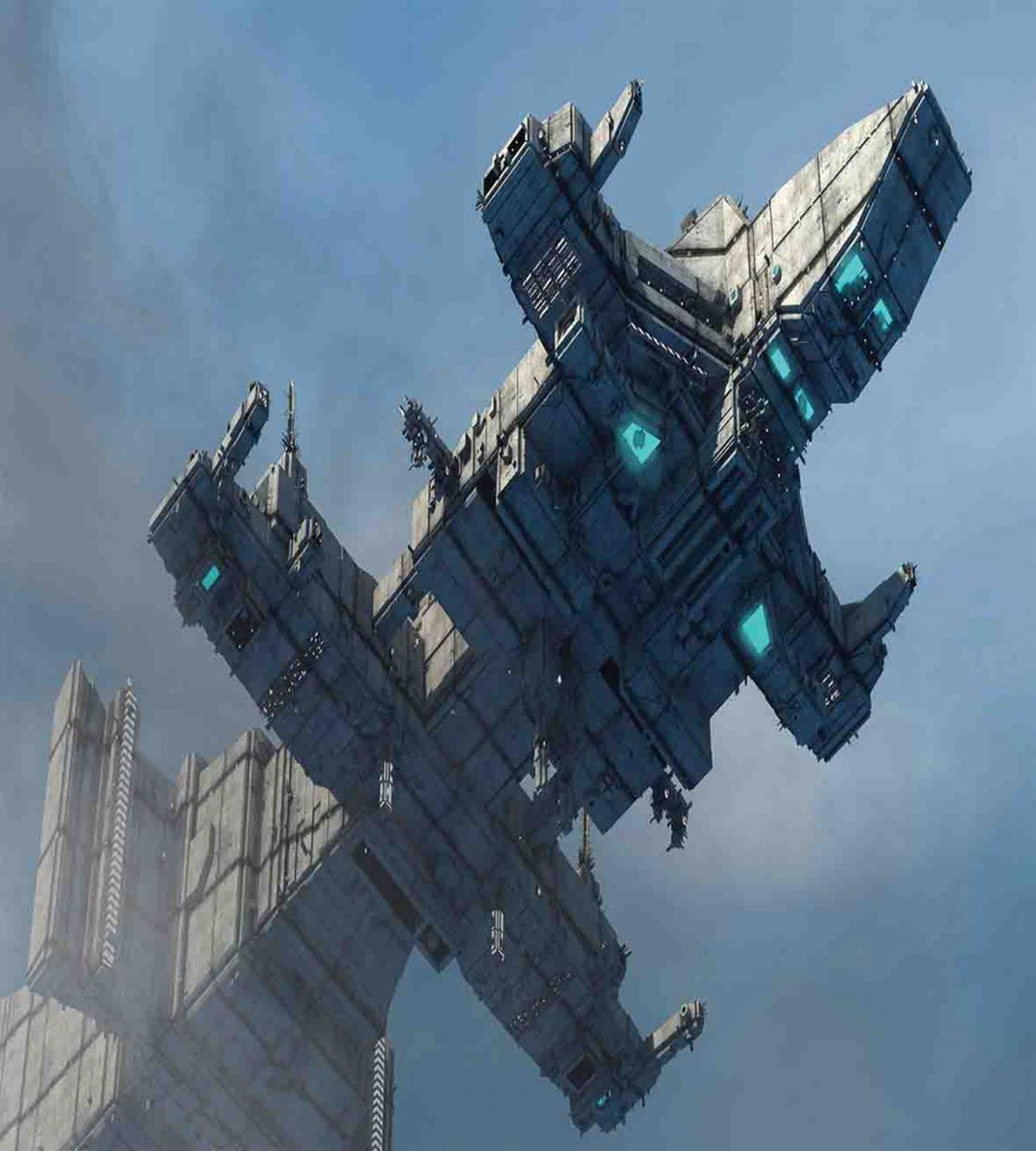 Cosmos Alien Ship — Pattern
