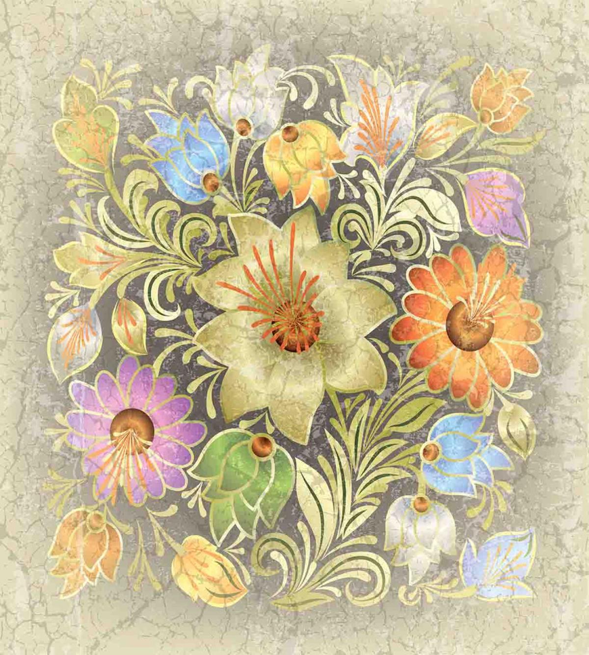 Vintage Bouquet Bridal — Pattern