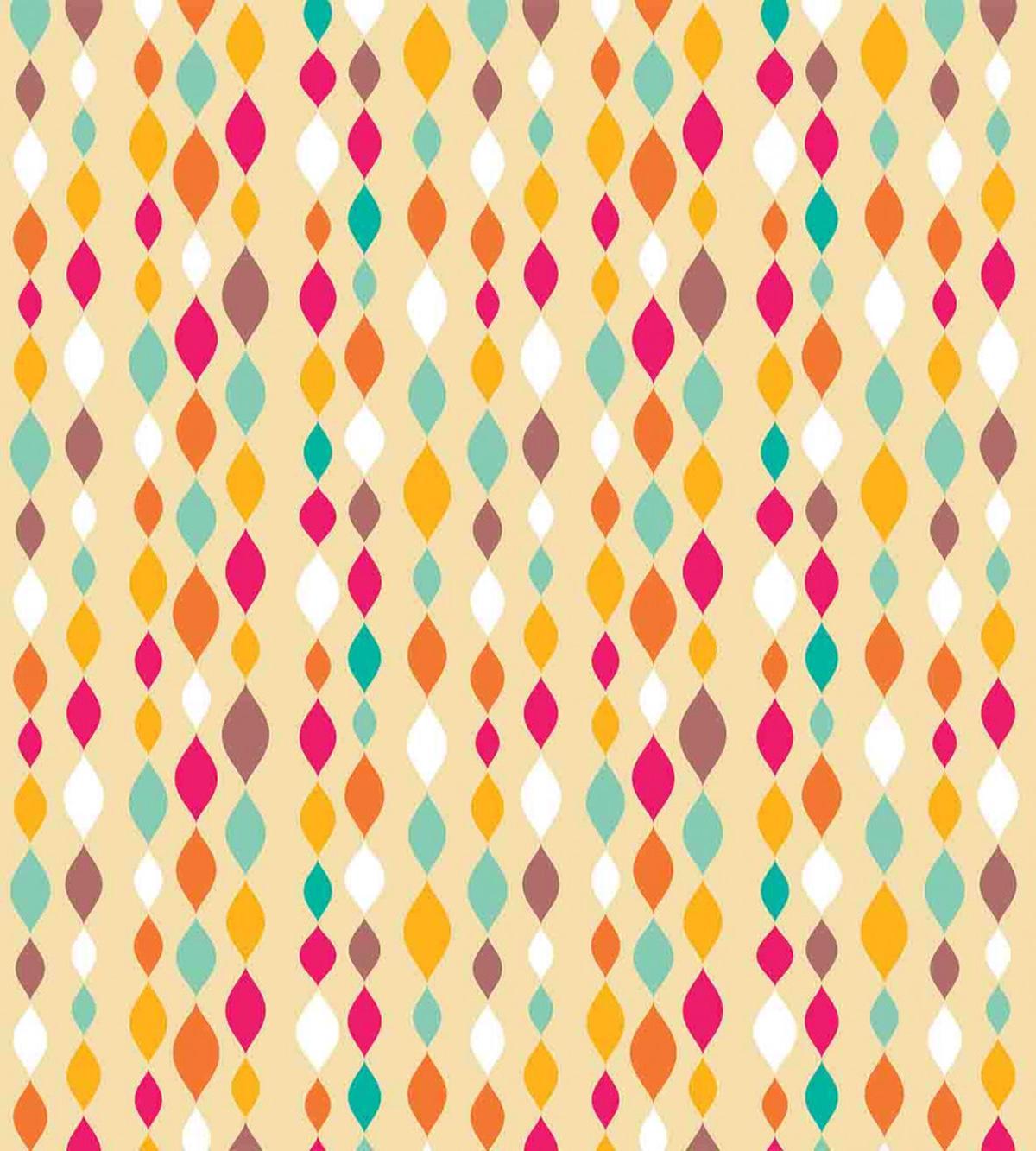 Retro Colorful Circles — Pattern