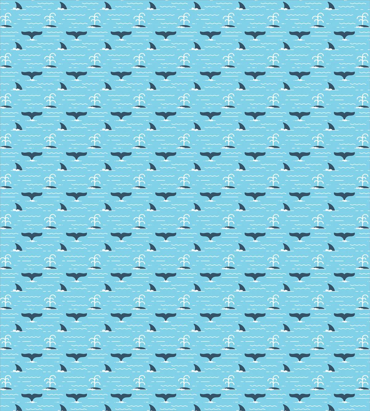 Fins over the Water — Pattern