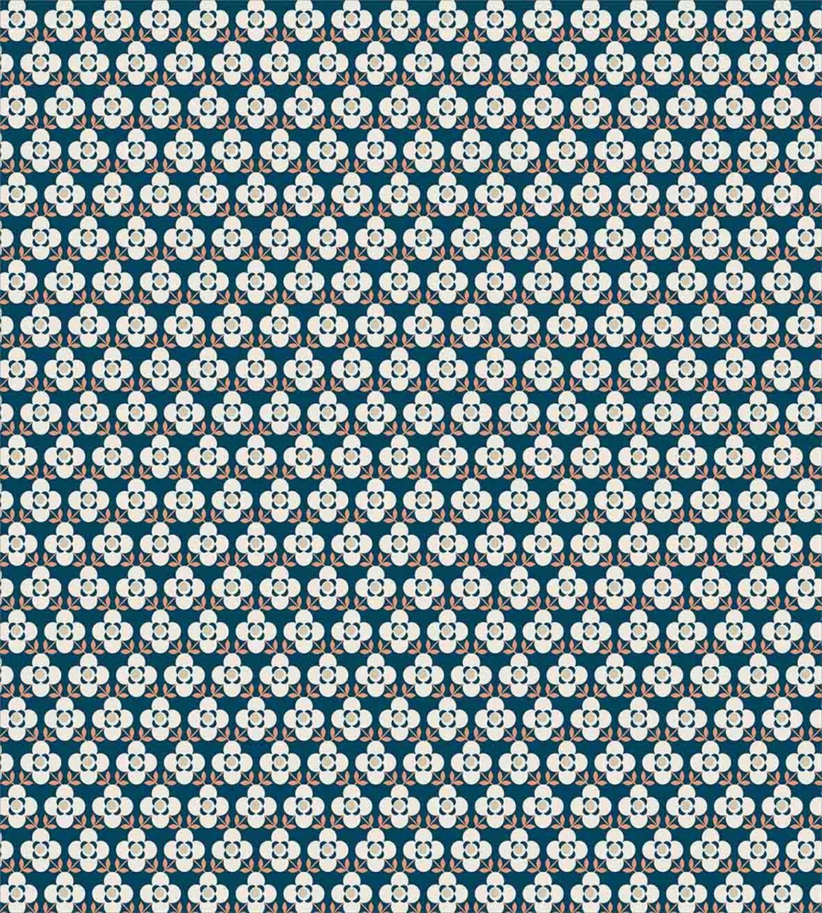 Simple 4 Petal Flowers — Pattern