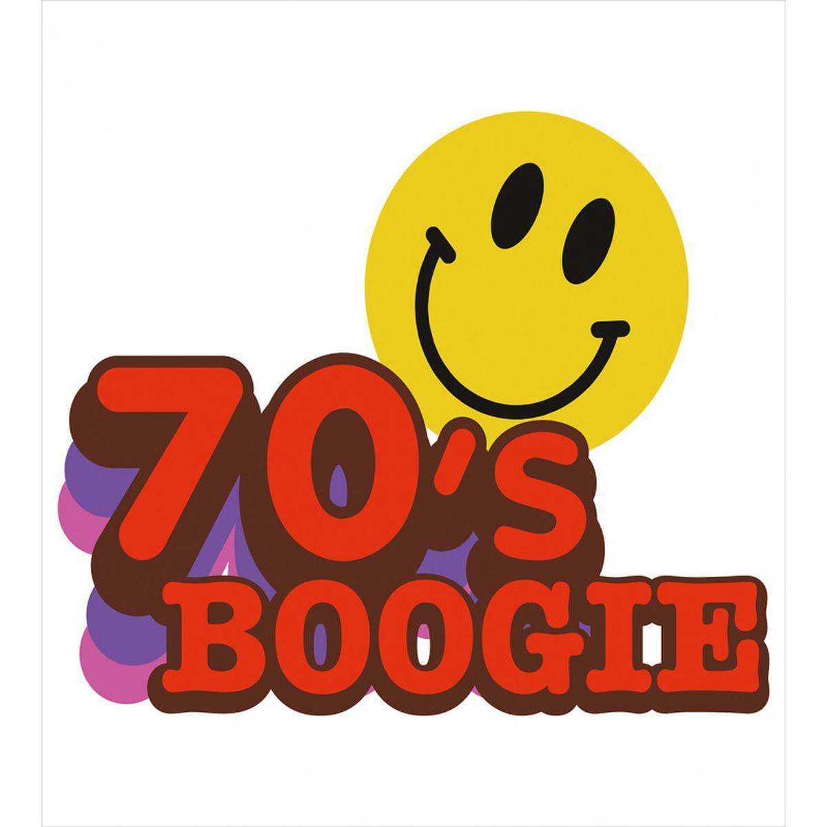 70s Boogie Funny Emoticon — Pattern