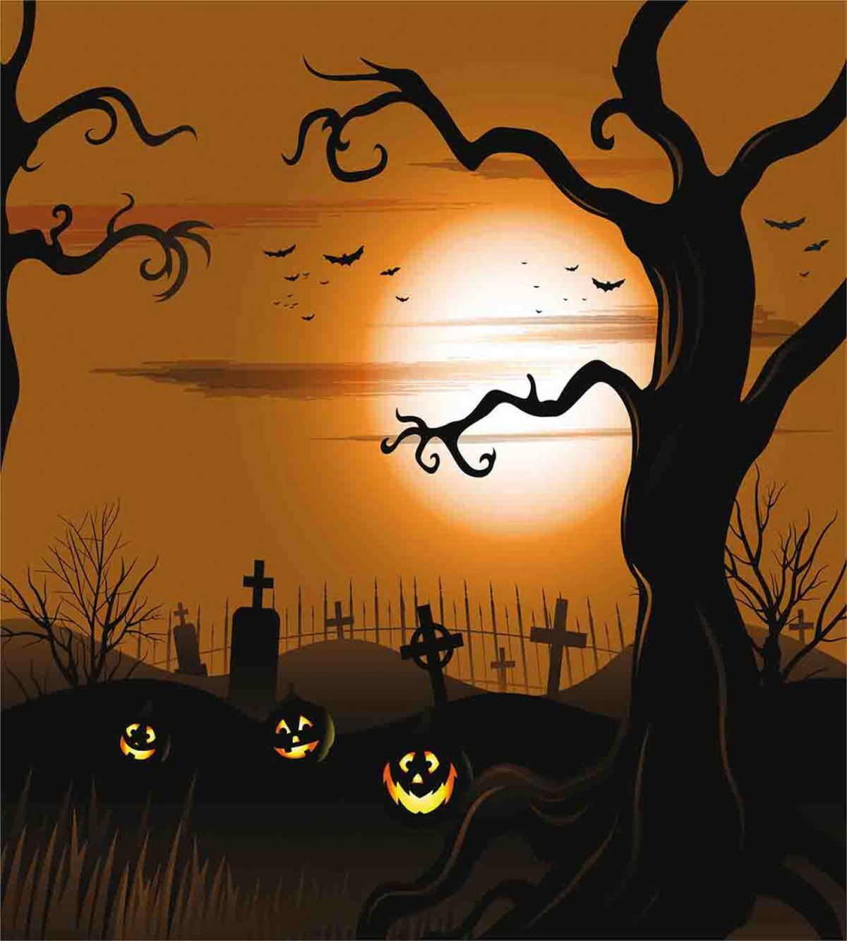 Scary Cemetery — Pattern