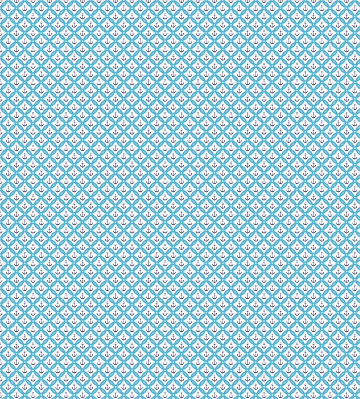 Simple Anchor Marine Circle — Pattern