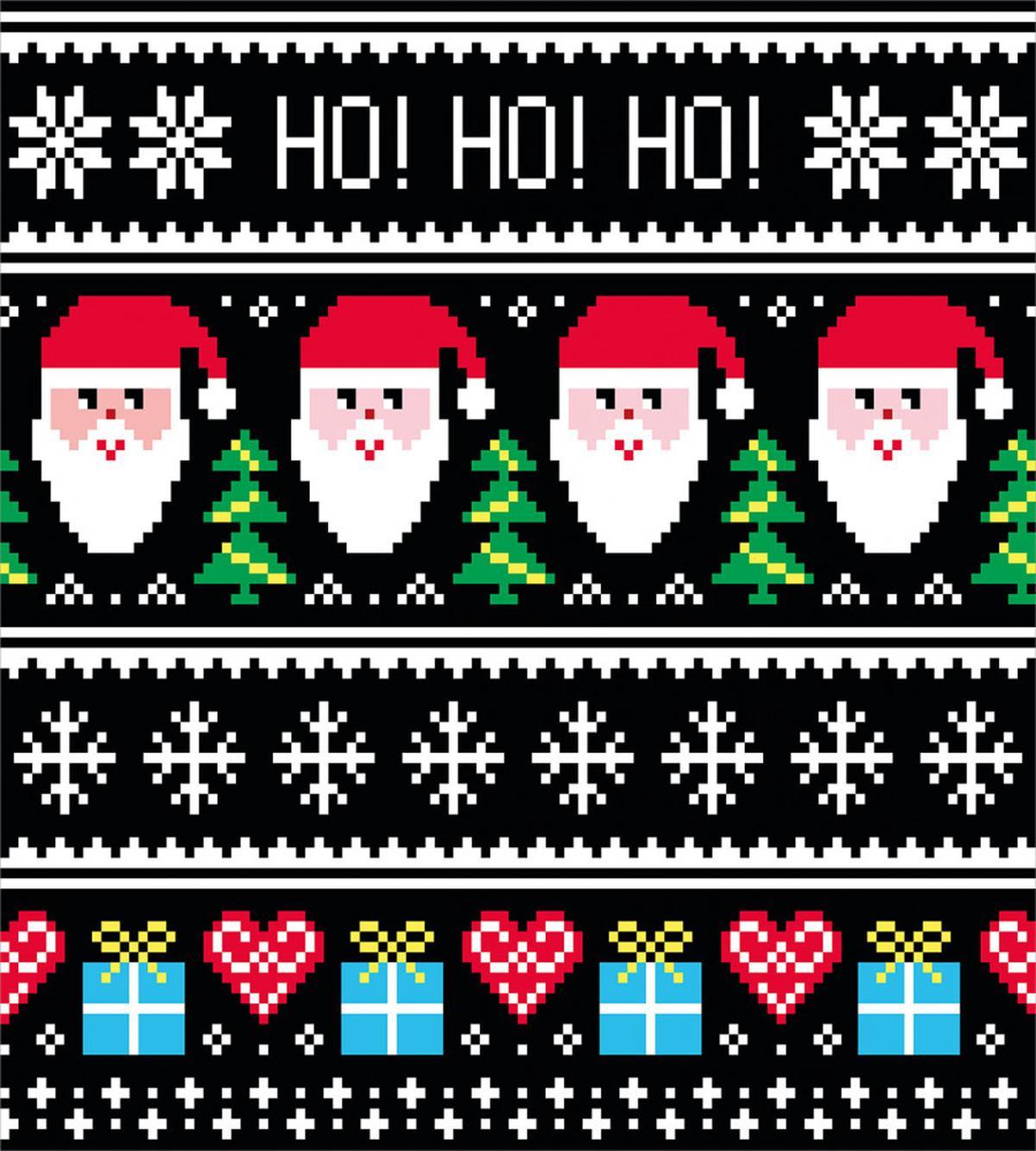 Nordic Retro Borders — Pattern