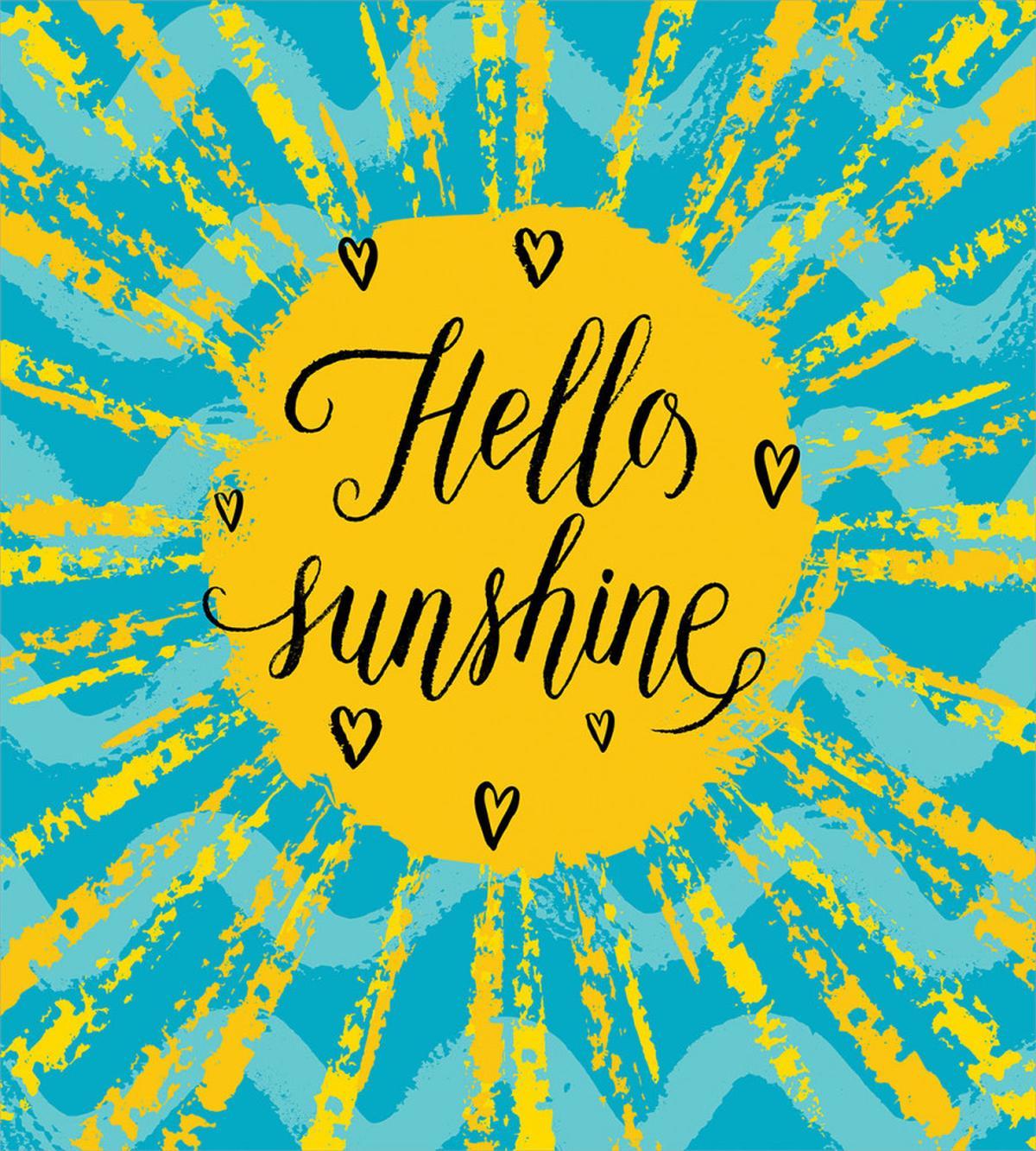 Sun Motif Stripes — Pattern