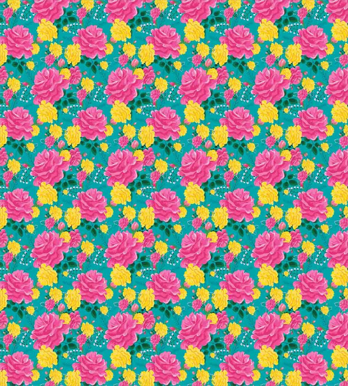 Romantic Bouquet Roses — Pattern