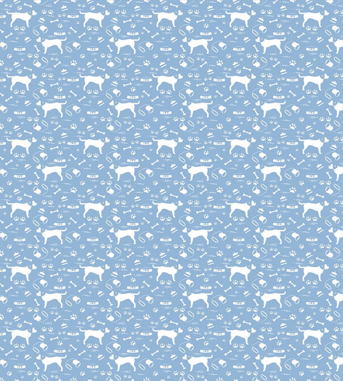 Dog Item Silhouettes — Pattern