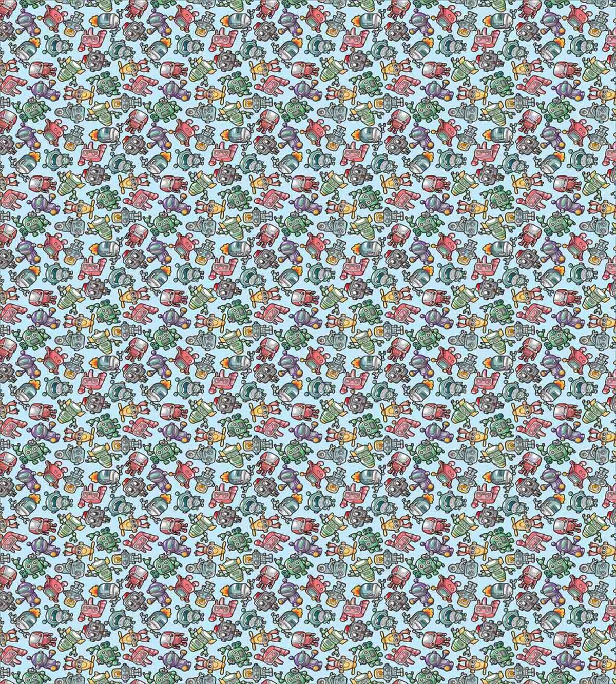Cartoon Style Playthings — Pattern