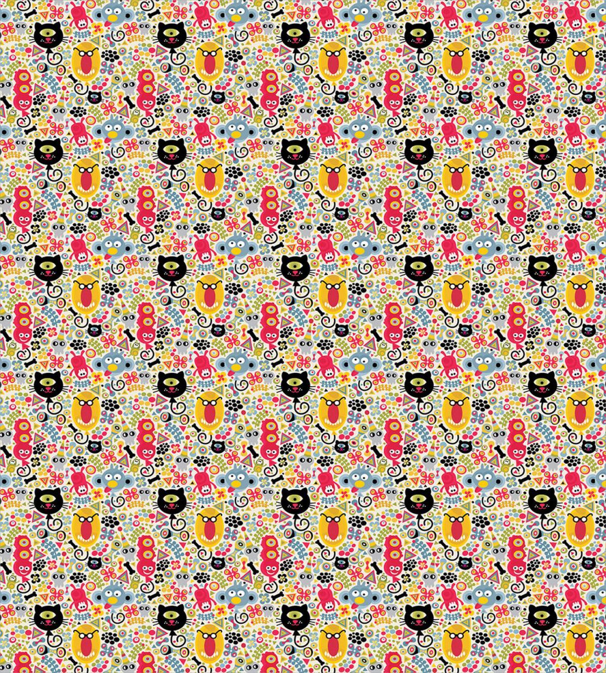 Cartoon Style Monsters — Pattern