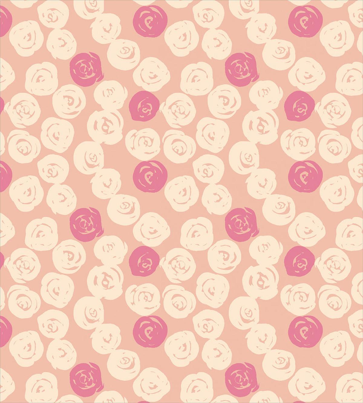 Grunge Rose Petal Rounds — Pattern