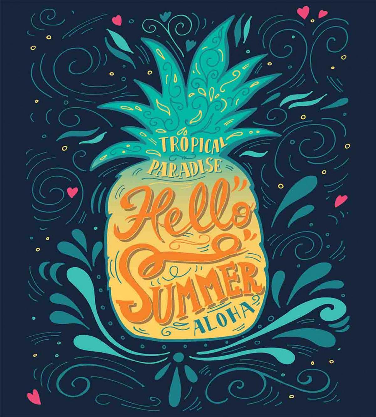 Hello Summer Aloha — Pattern