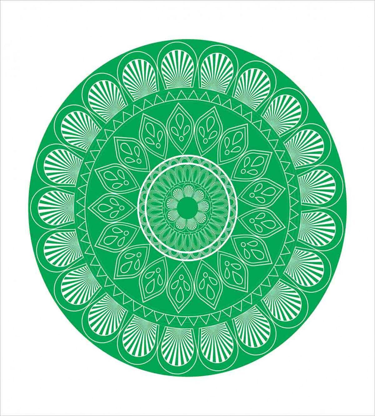 Oriental Flower Motif — Pattern