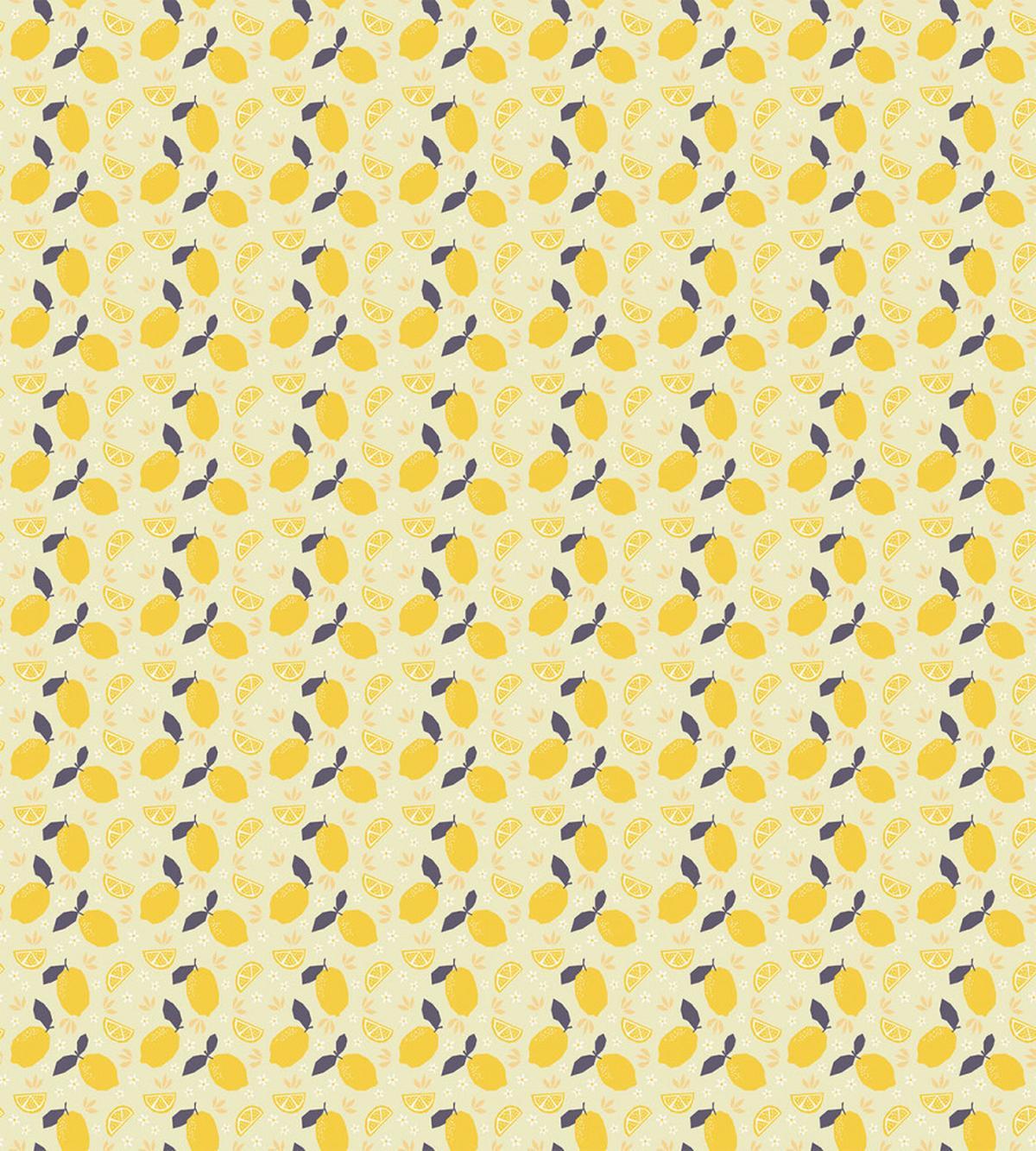 Lemons and Blossoms — Pattern