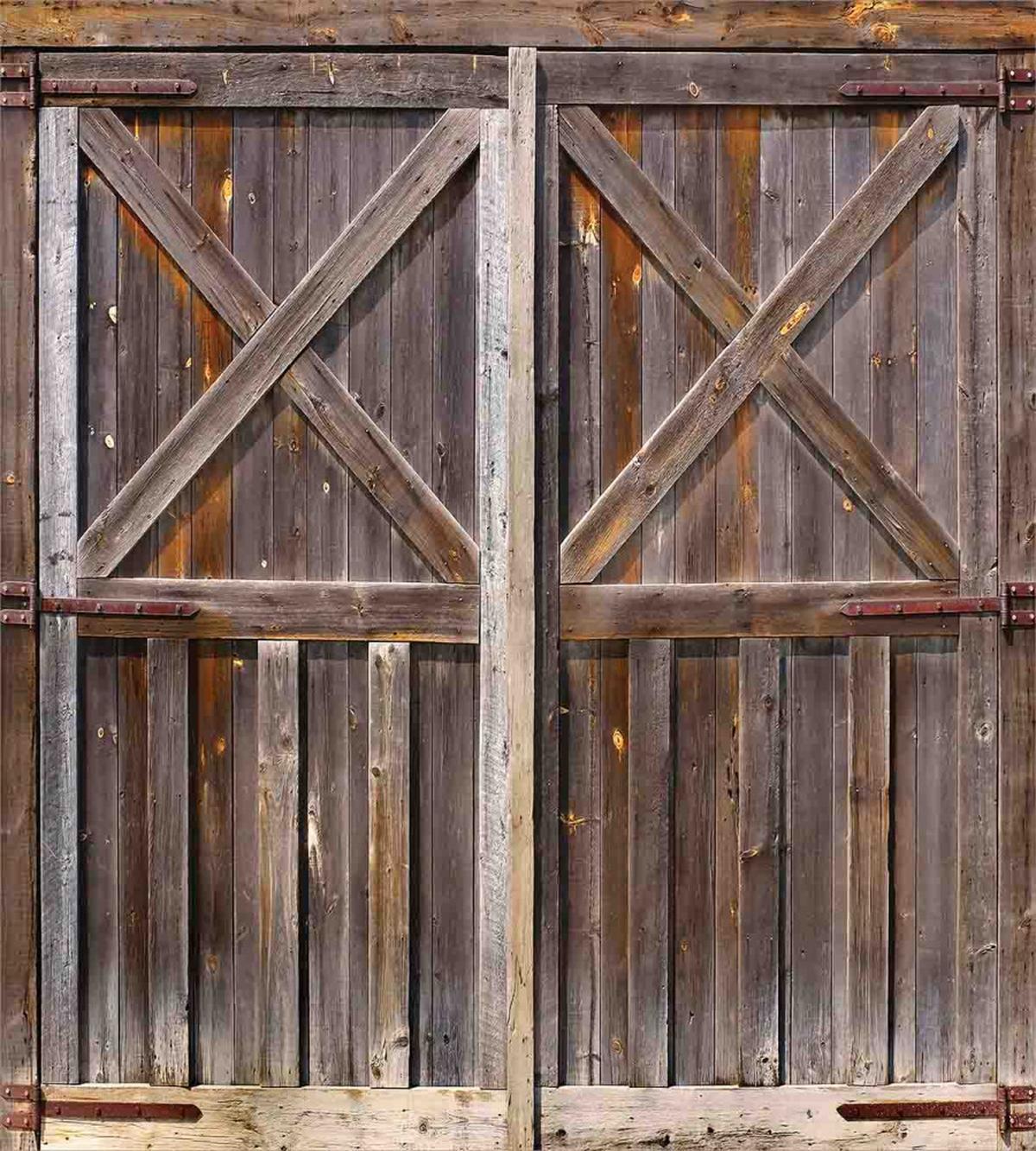 Old Wooden Warehouse — Pattern