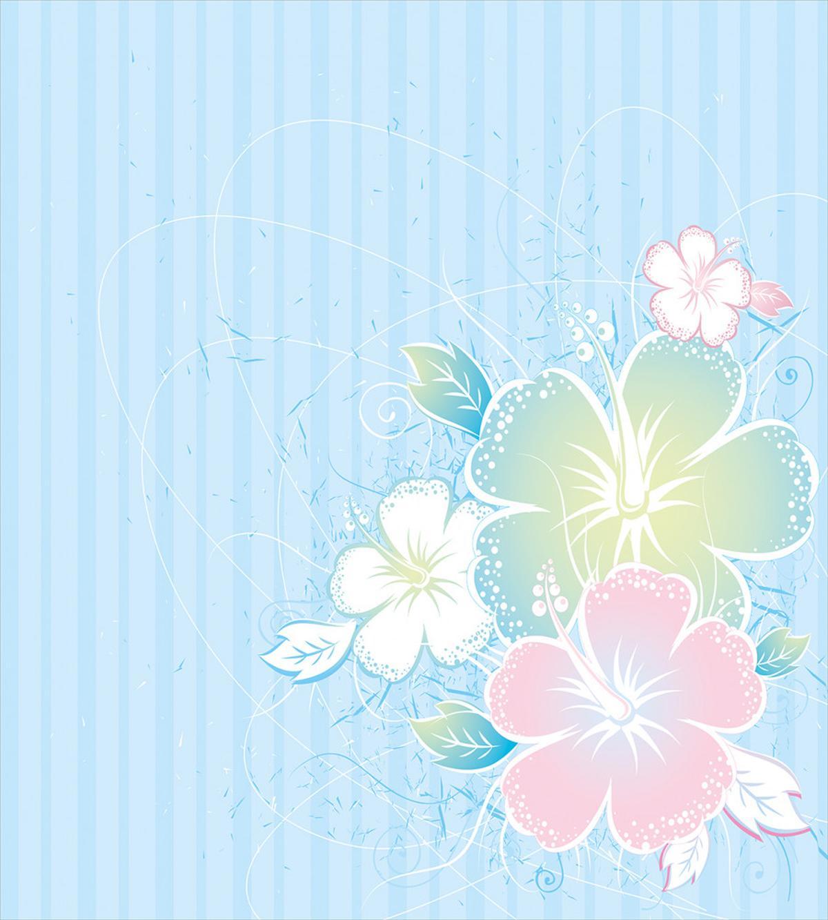 Hibiscus Exotic Plant — Pattern