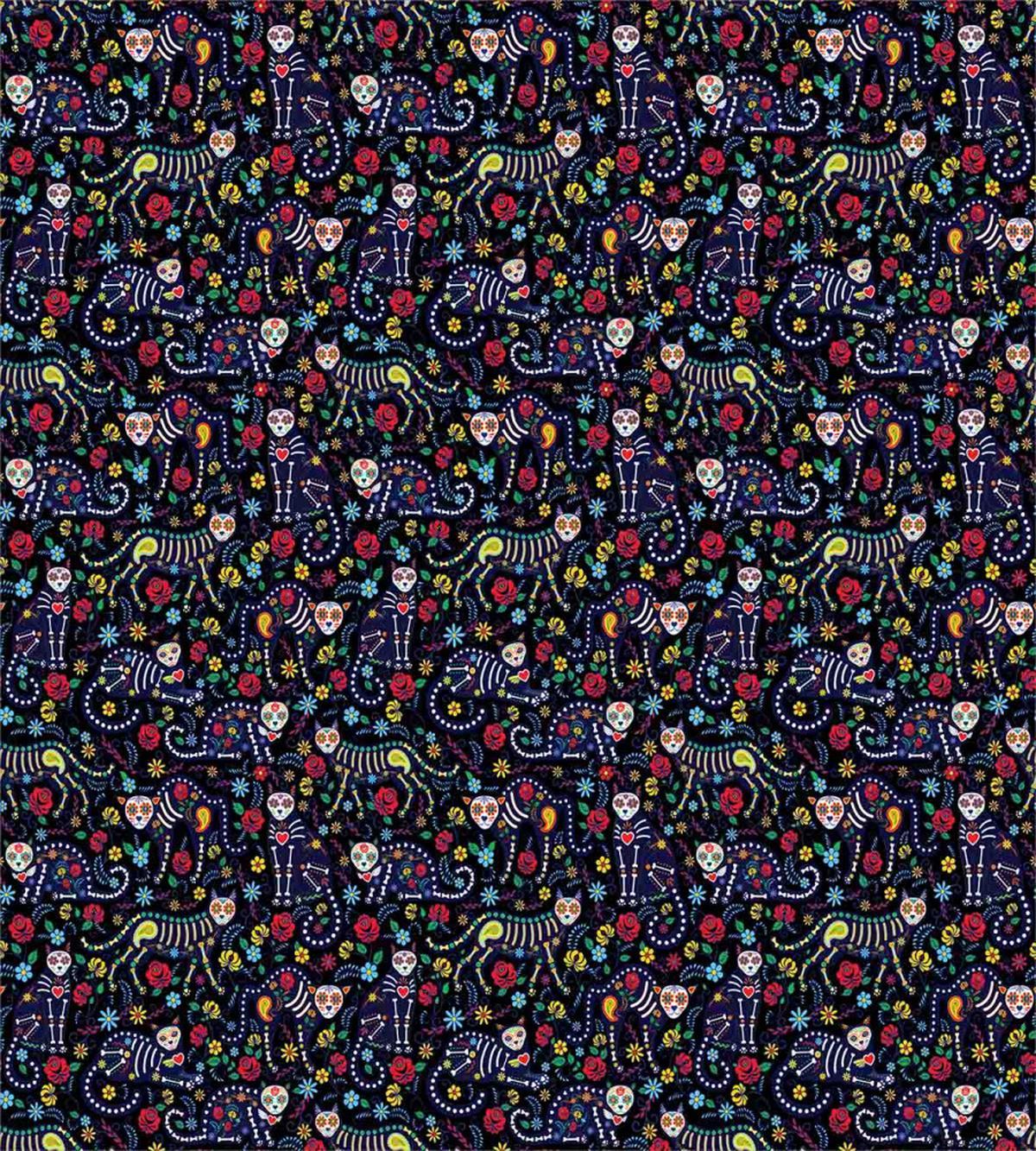Skeleton Cats Bone — Pattern