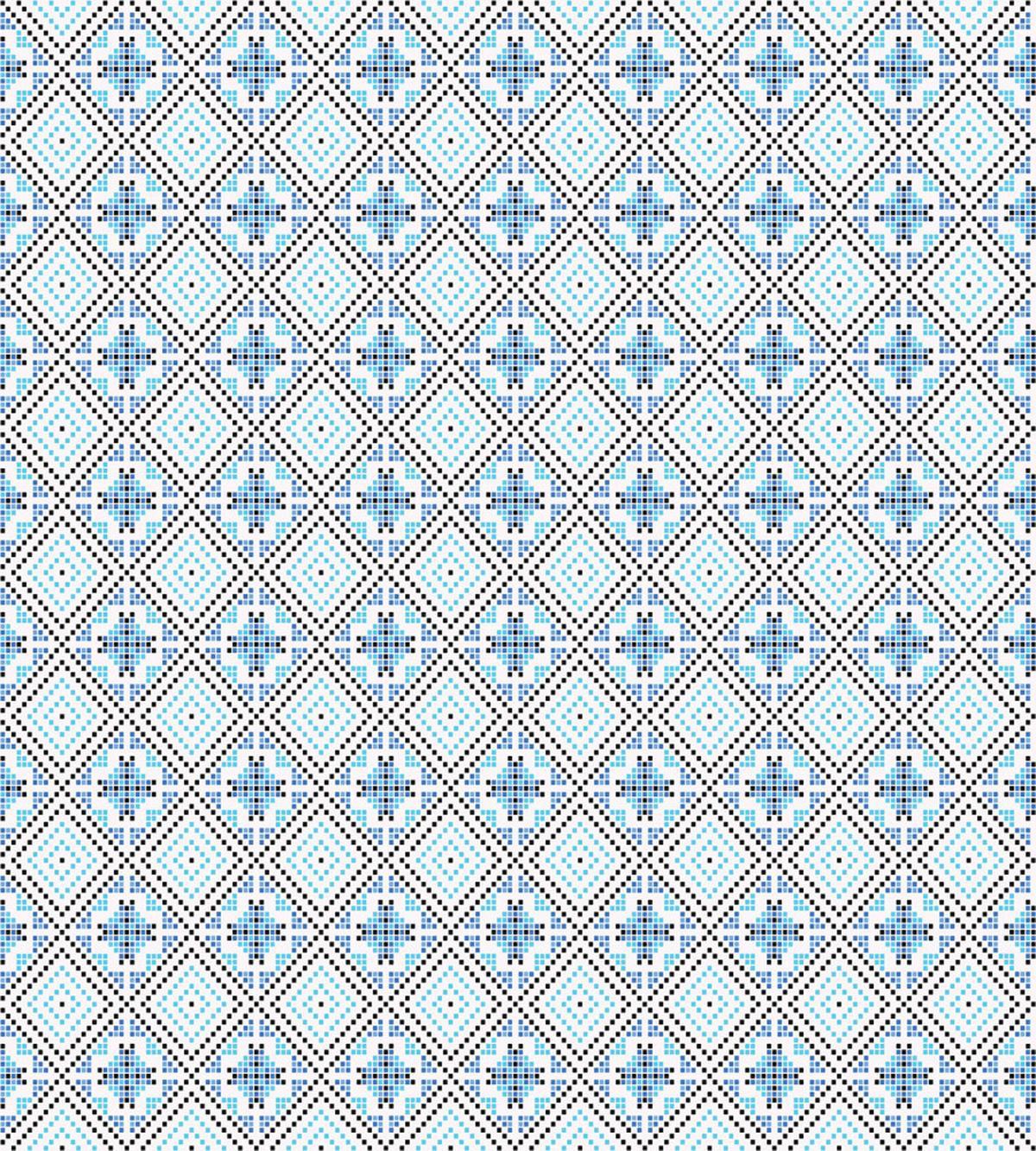Hand Drawn Square Pattern — Pattern