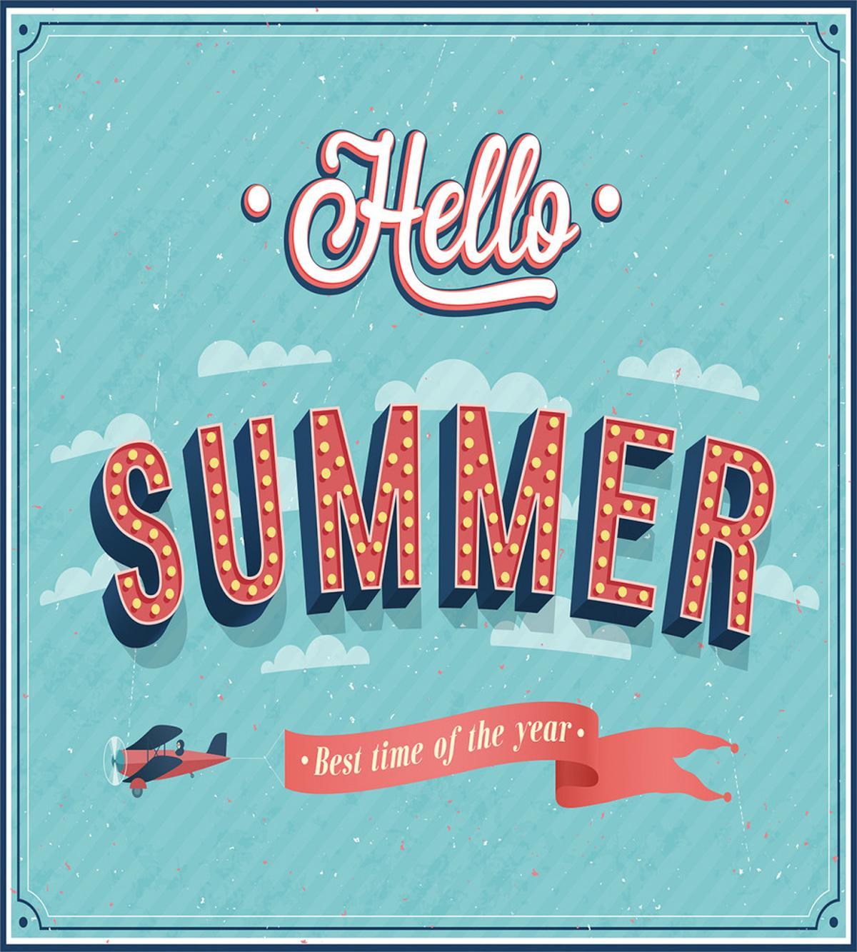 Vintage Summer Aircraft — Pattern