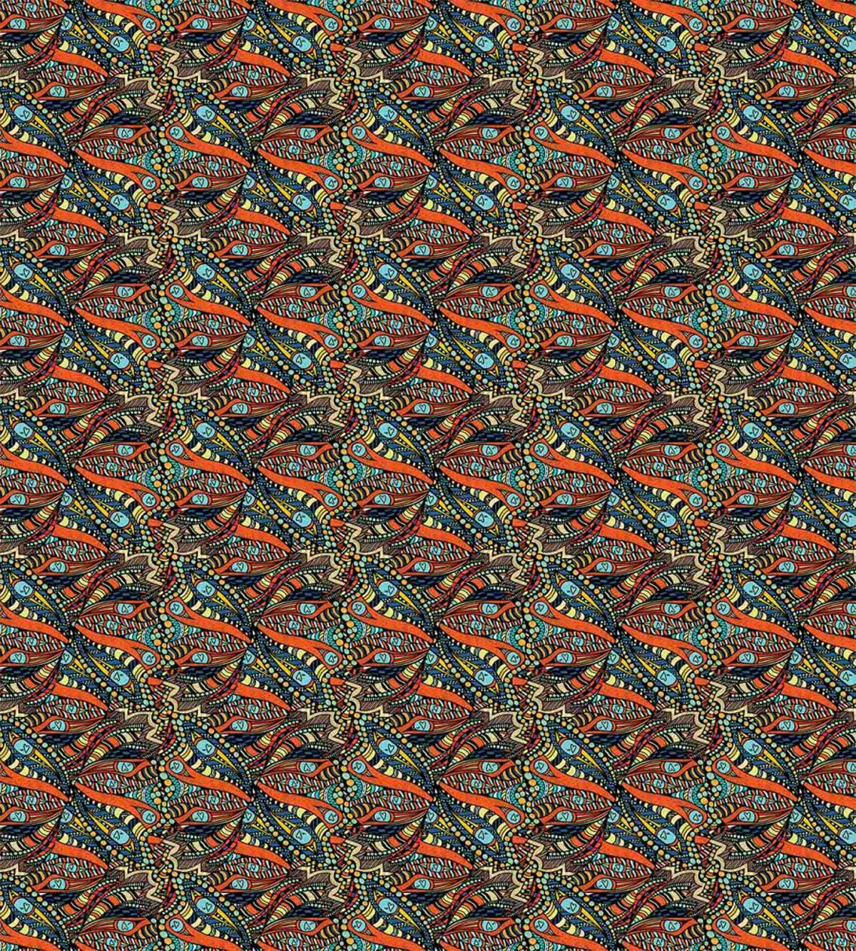 Abstract Waves Pattern — Pattern