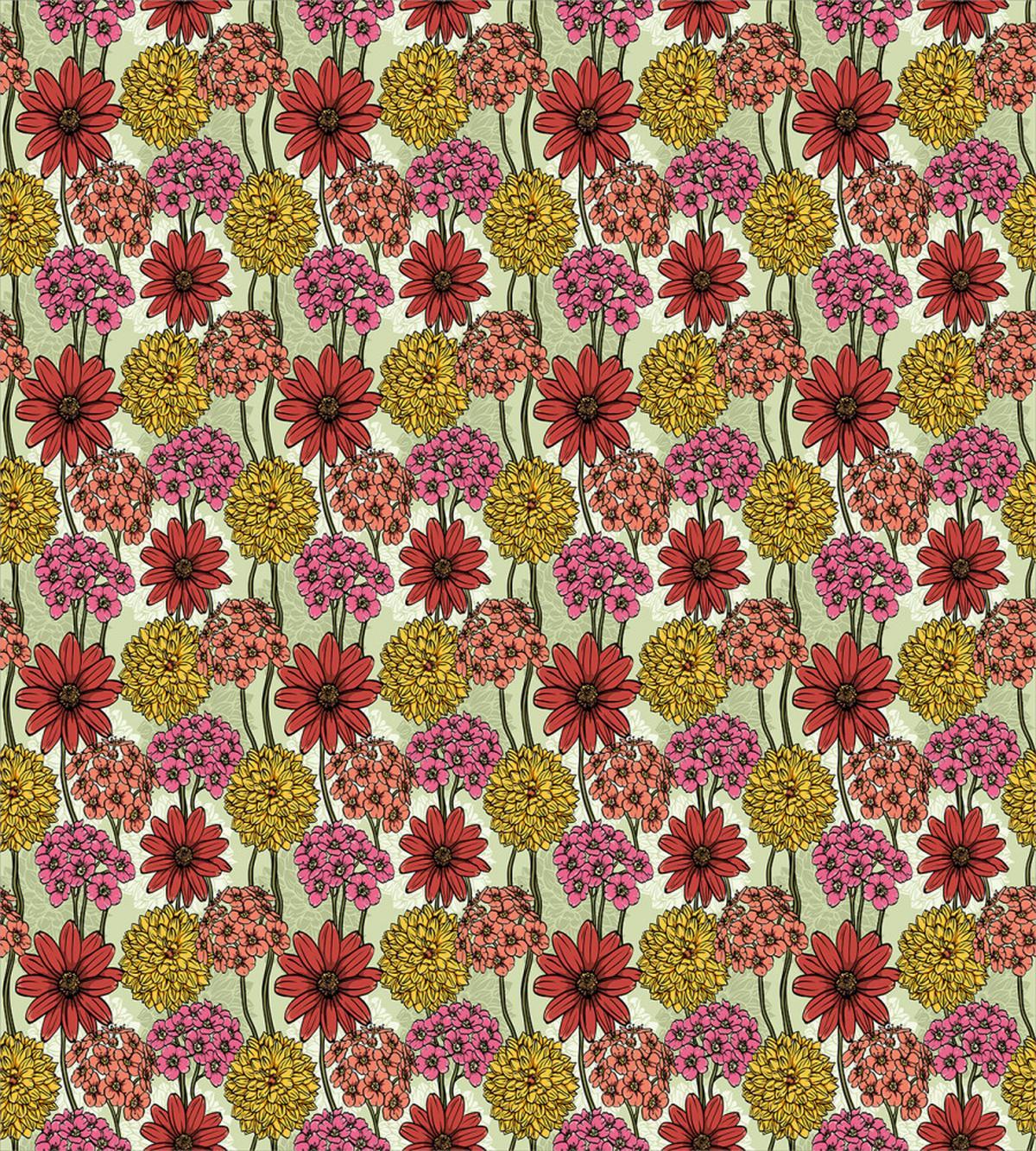 Drawing Style Colorful — Pattern