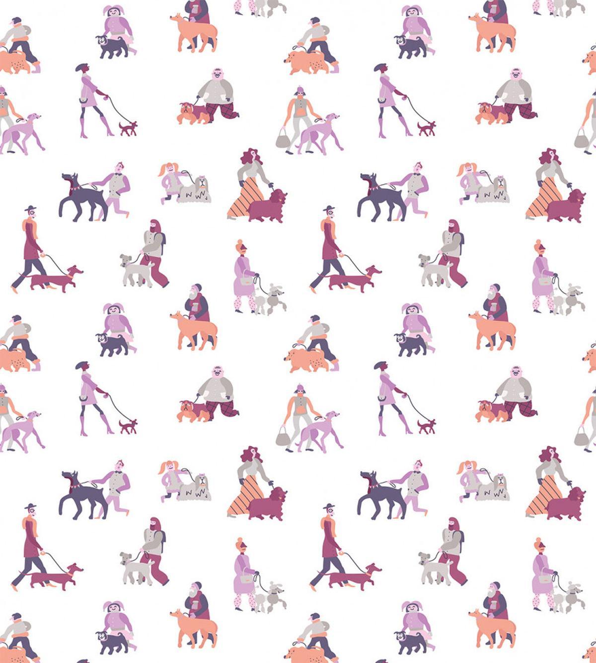 Dog Owners with Pets — Pattern