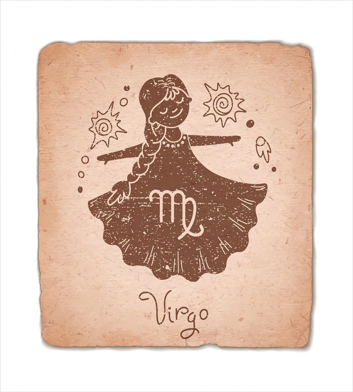 Constellation Image Girl — Pattern