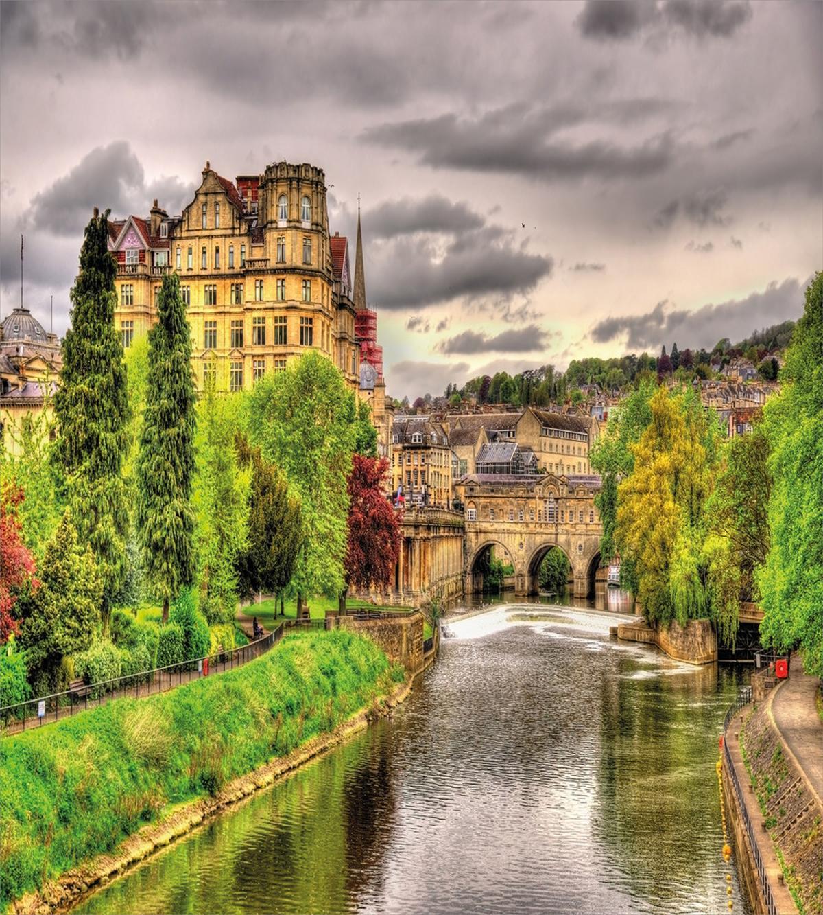 View of Bath River — Pattern