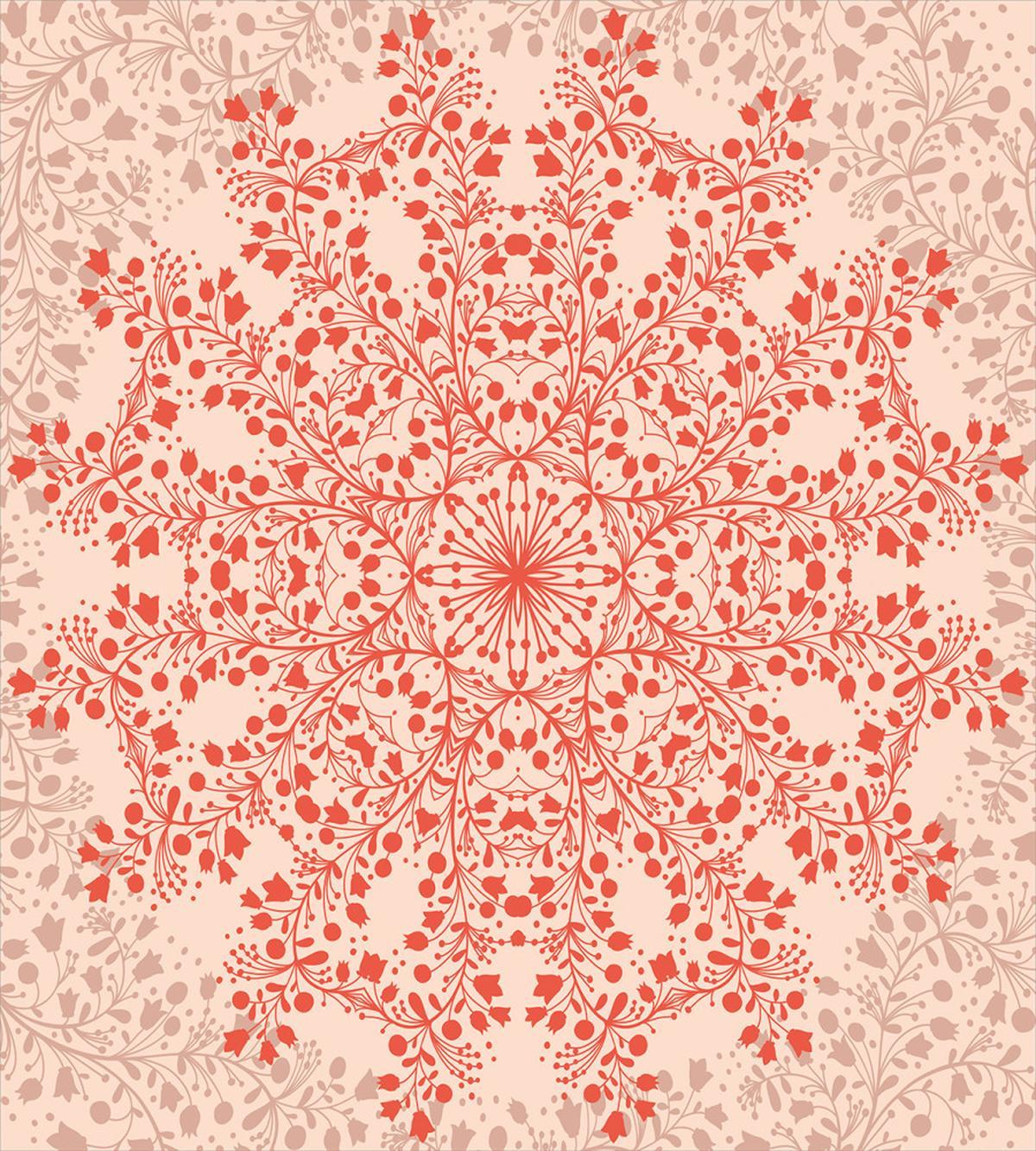 Rural Twigs Blooms — Pattern