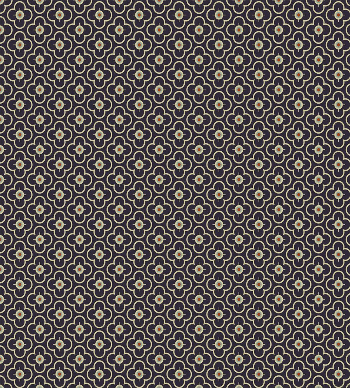 Repetitive Flower Motif — Pattern