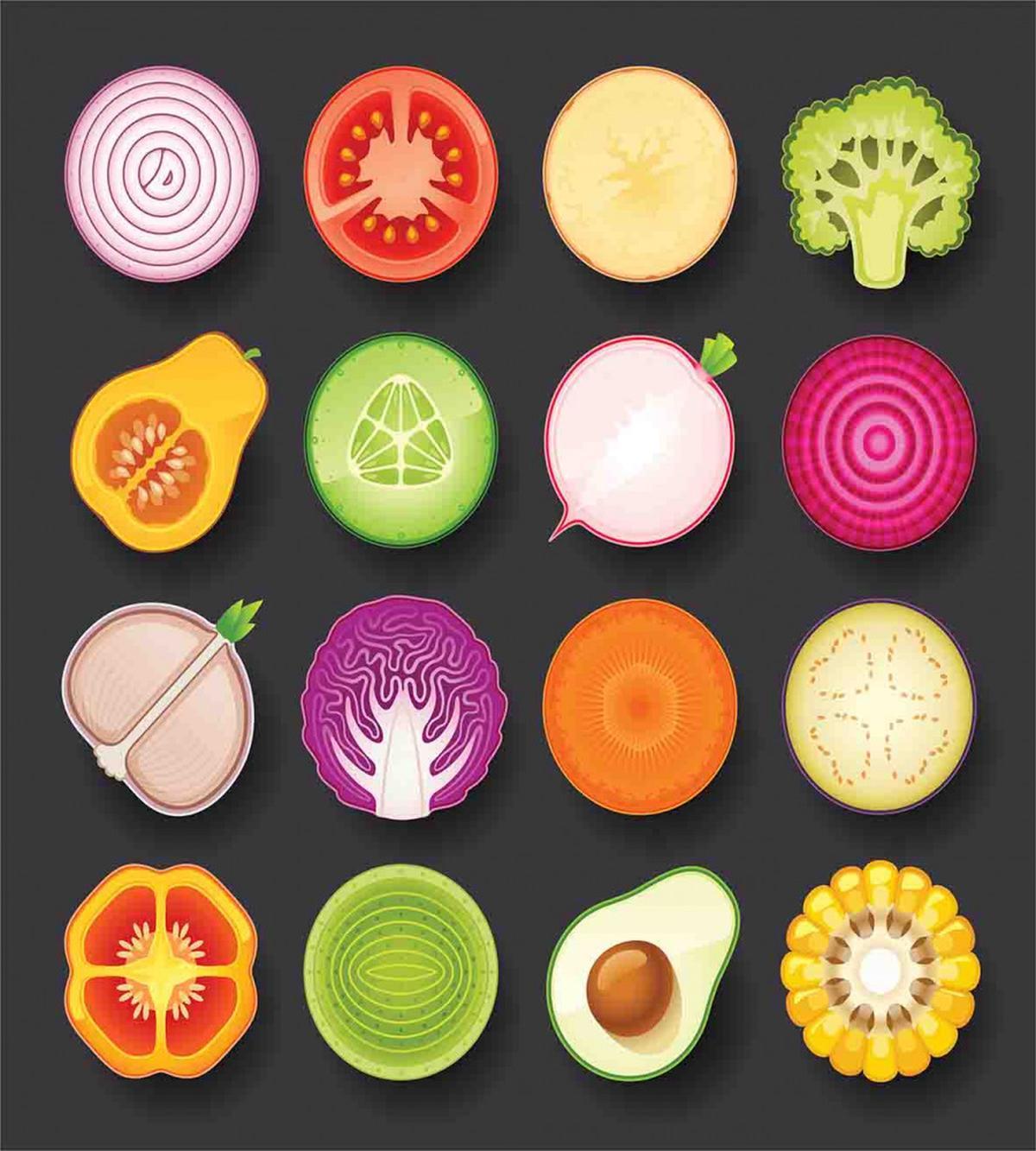 Vegan Diet Cuisine — Pattern