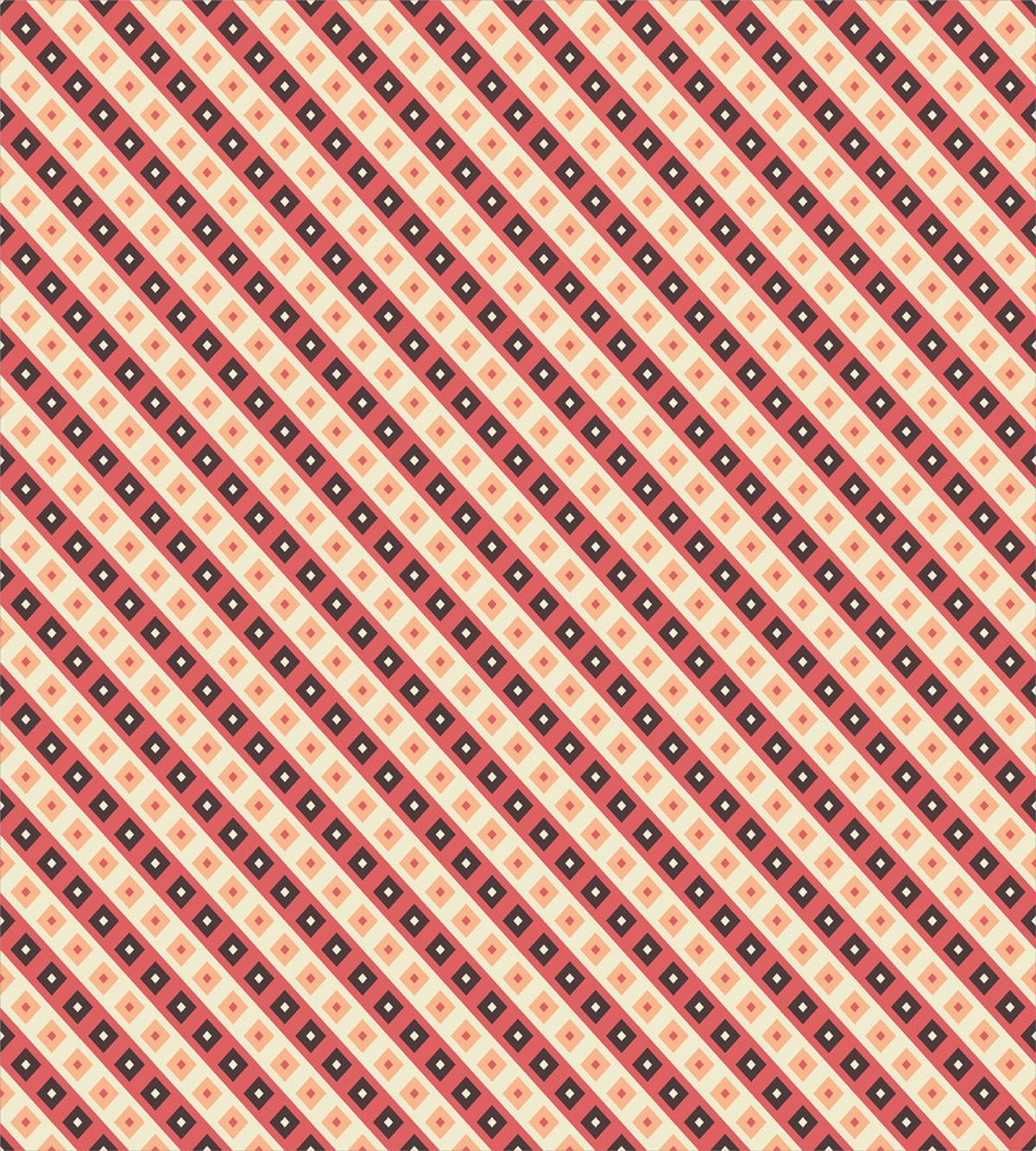 Diamond Line Ornament — Pattern