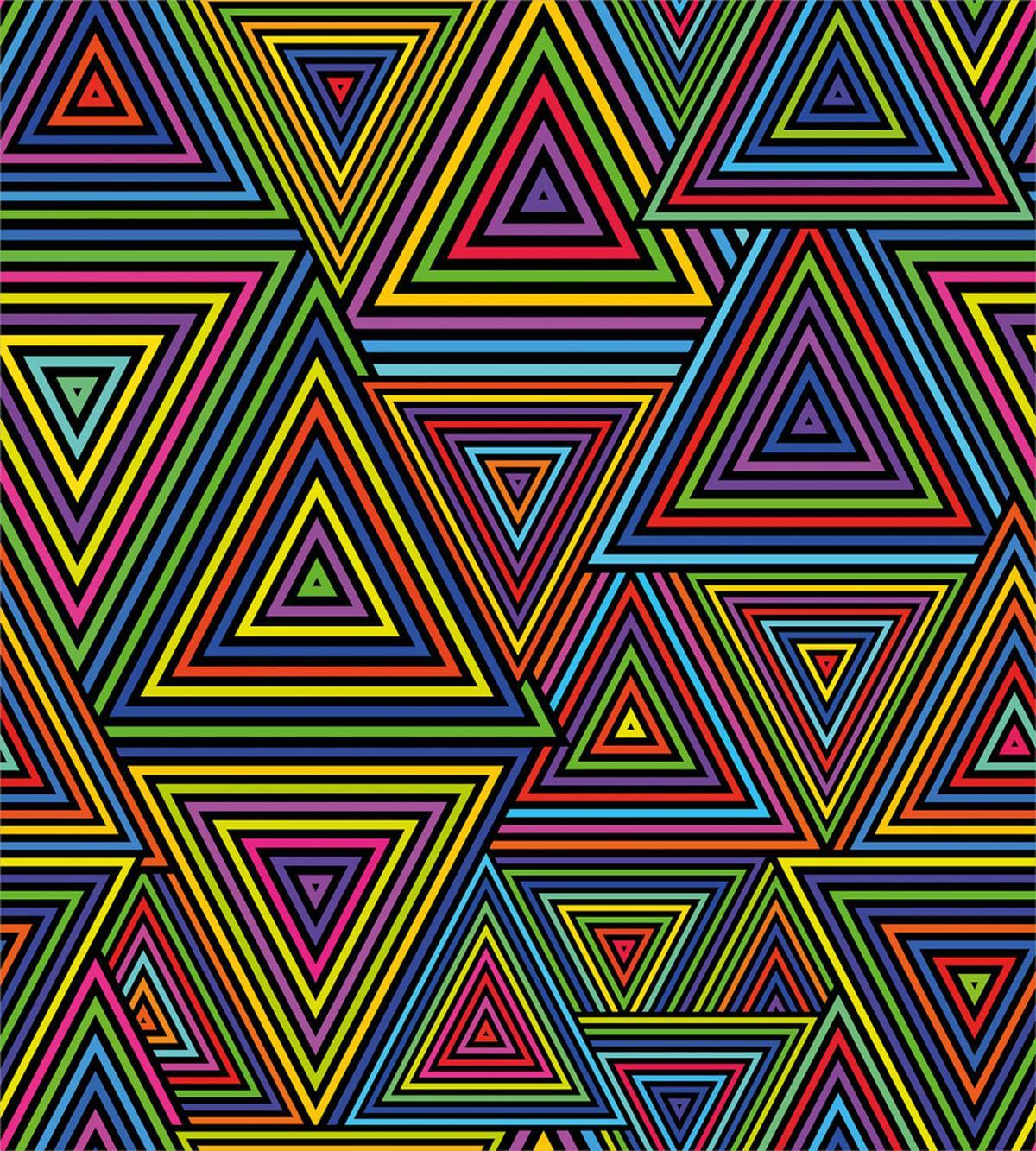 Rainbow Colors Design — Pattern