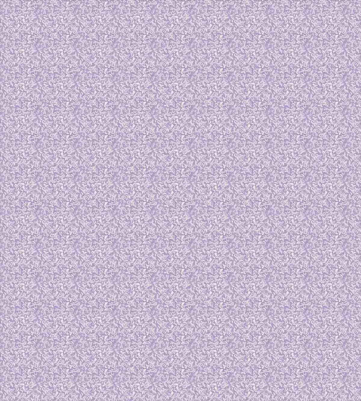 Scroll Style Curly Leaves — Pattern
